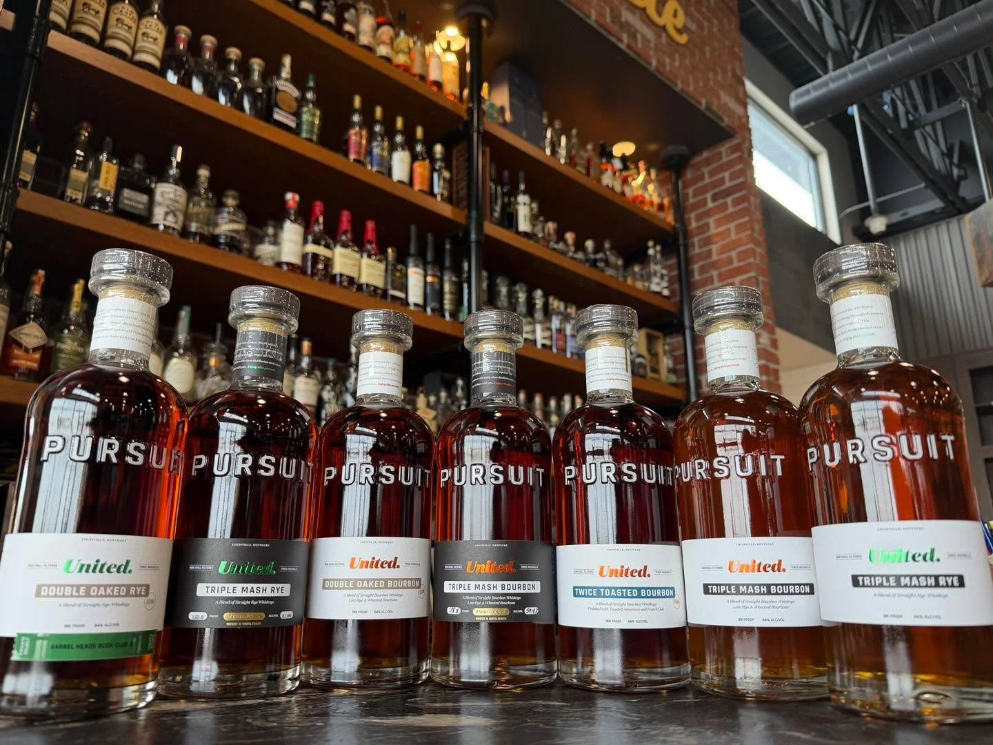 🥃 You asked for &ldquo;The Whole Shebang&rdquo;&hellip; it&rsquo;s here.

Pursuit Spirits&rsquo; full core lineup of whiskeys is now available at Barrel Heads Liquor Market &amp; Tasting Bar!

But there&rsquo;s one missing piece that&rsquo;s on its 