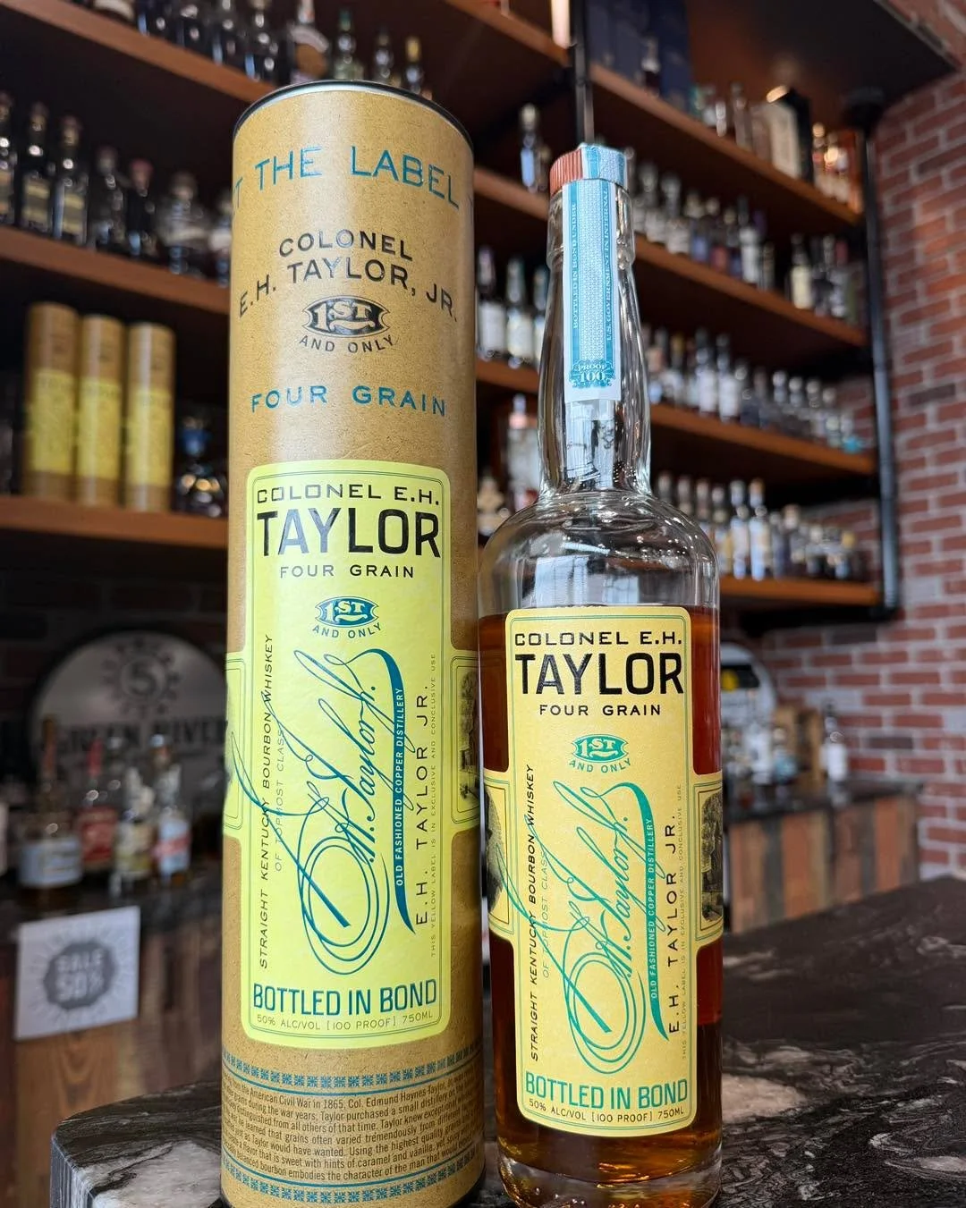 🚨 POUR SPECIAL ALERT 🚨

Today from 4:00 PM &ndash; 7:00 PM (or until the bottle is gone), we&rsquo;re pouring the highly sought-after E.H. Taylor Four Grain for just $8 per 1 oz pour! 🥃

This limited-release bourbon is rarely available by the pour