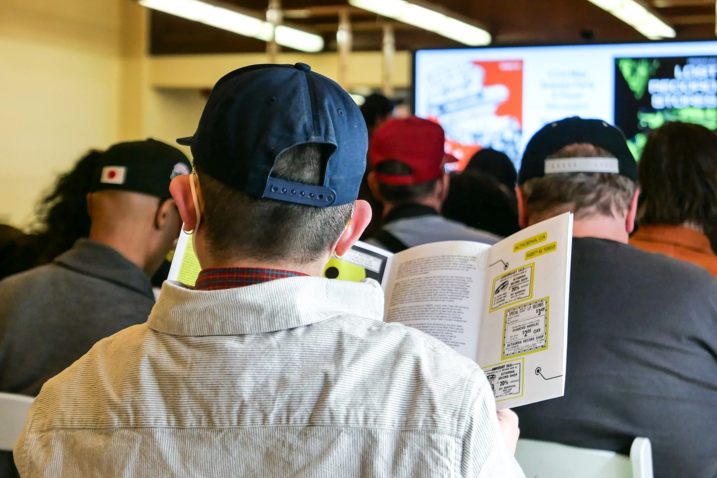 A person looking at the map