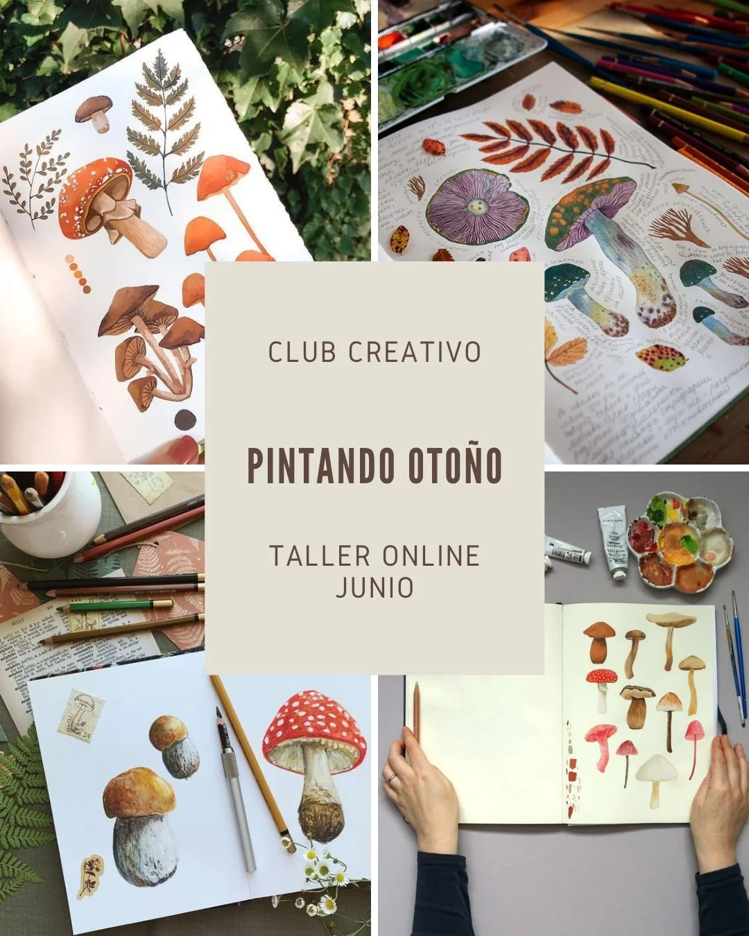 Pintando Otoño con Acuarelas