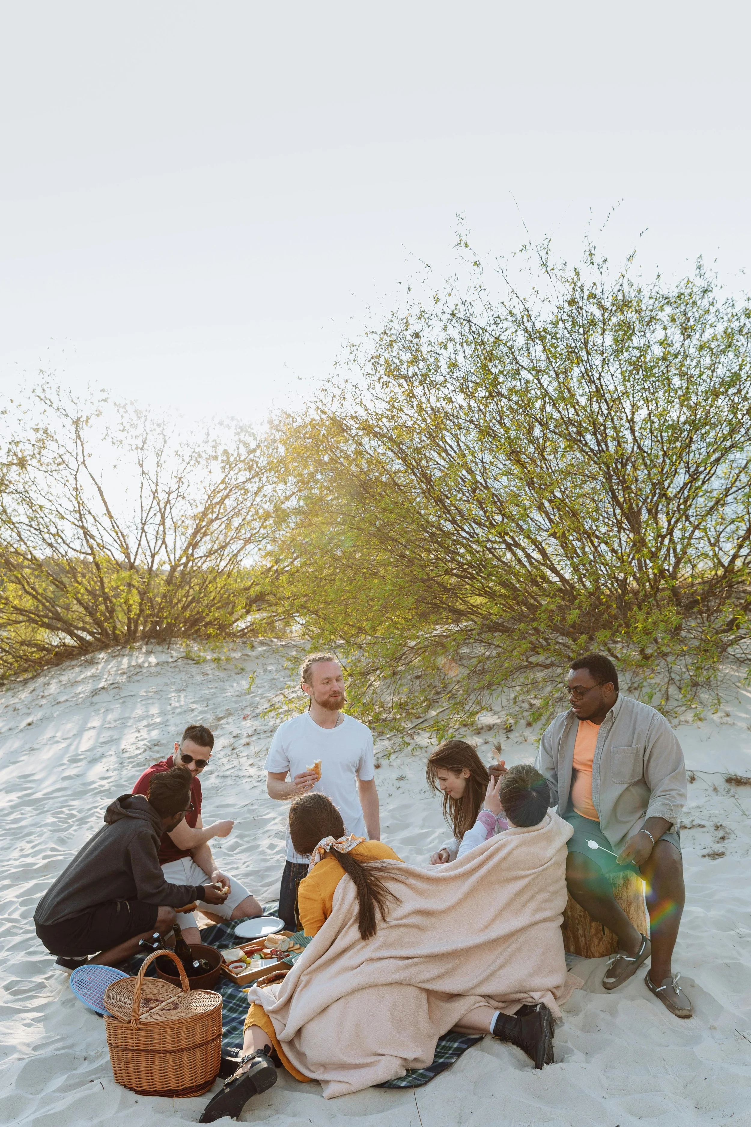 Adults connecting through group support