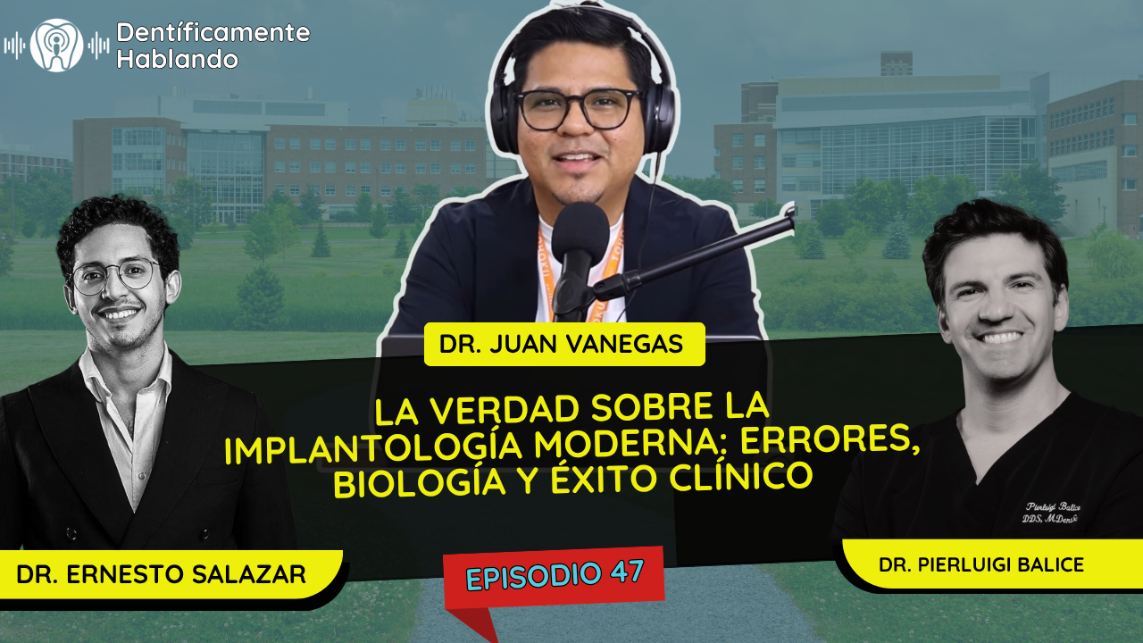 La verdad sobre la implantología moderna: errores, biología y éxito clínico | Dr. Pierluigi Balice