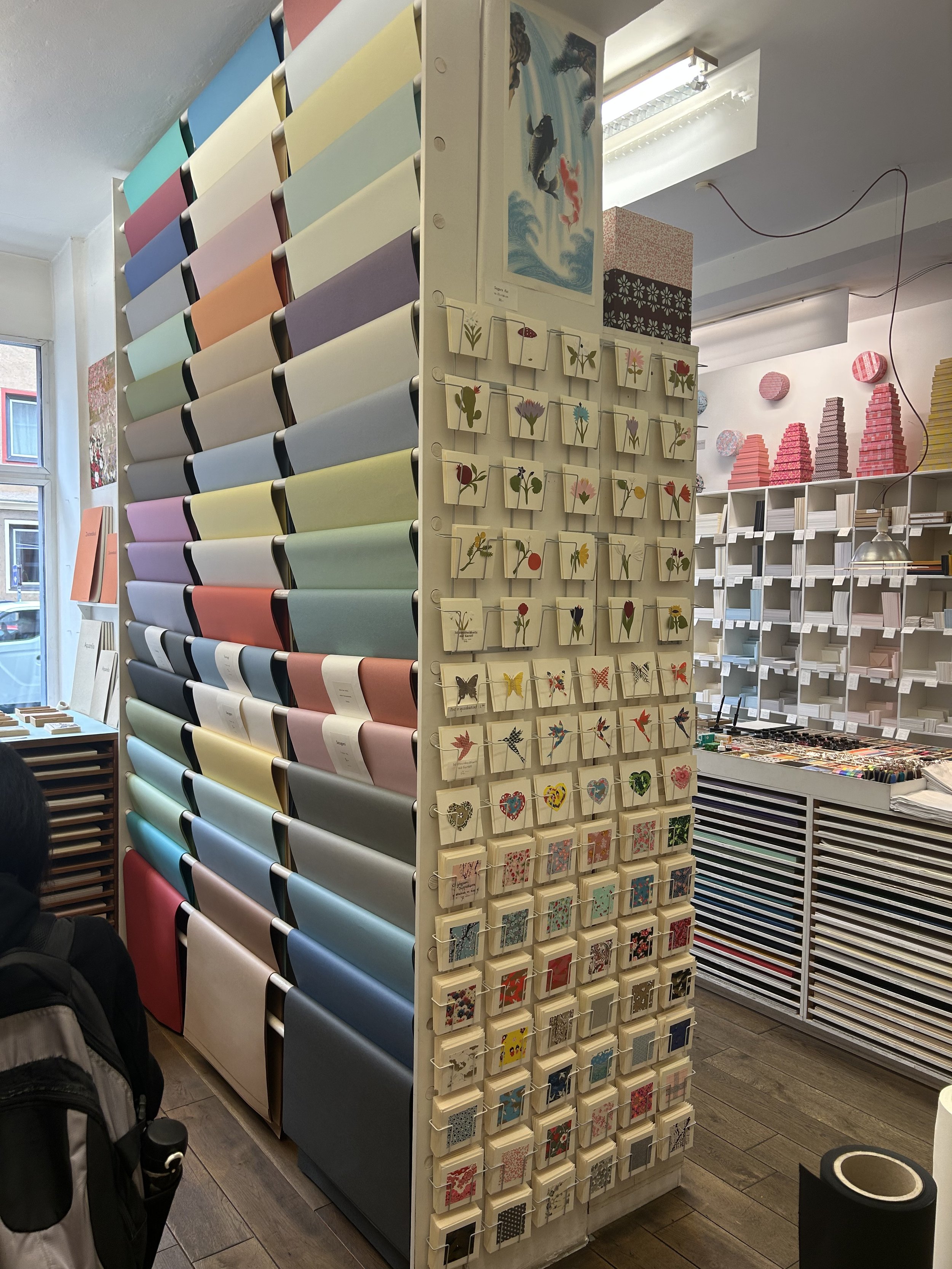 We stumbled upon this beautiful stationary store, Carta Pura. I keep dreaming about when I'm in Munich next so I can stop by and add a few more things to my studio.