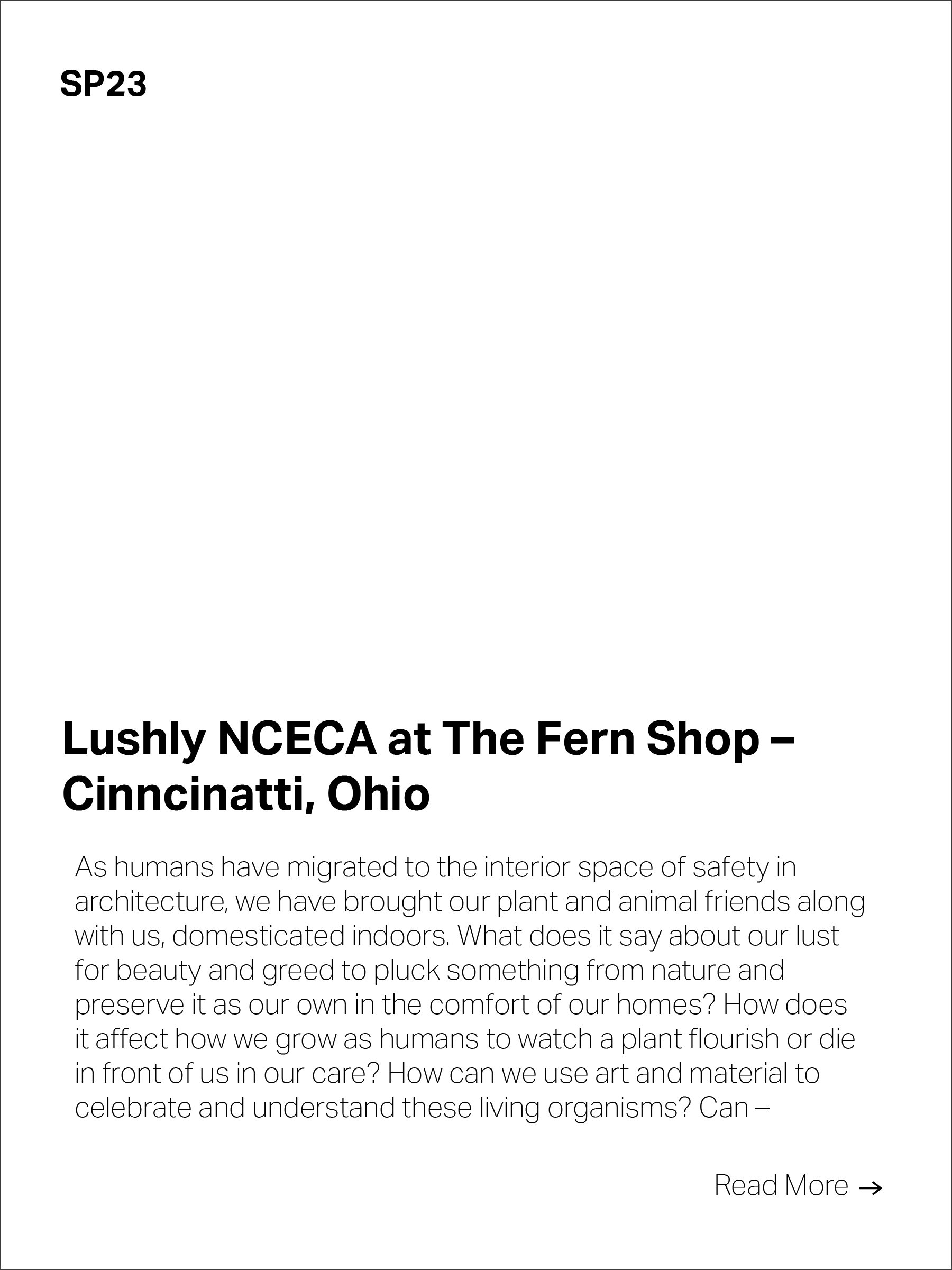 SP23 - Lushly NCECA