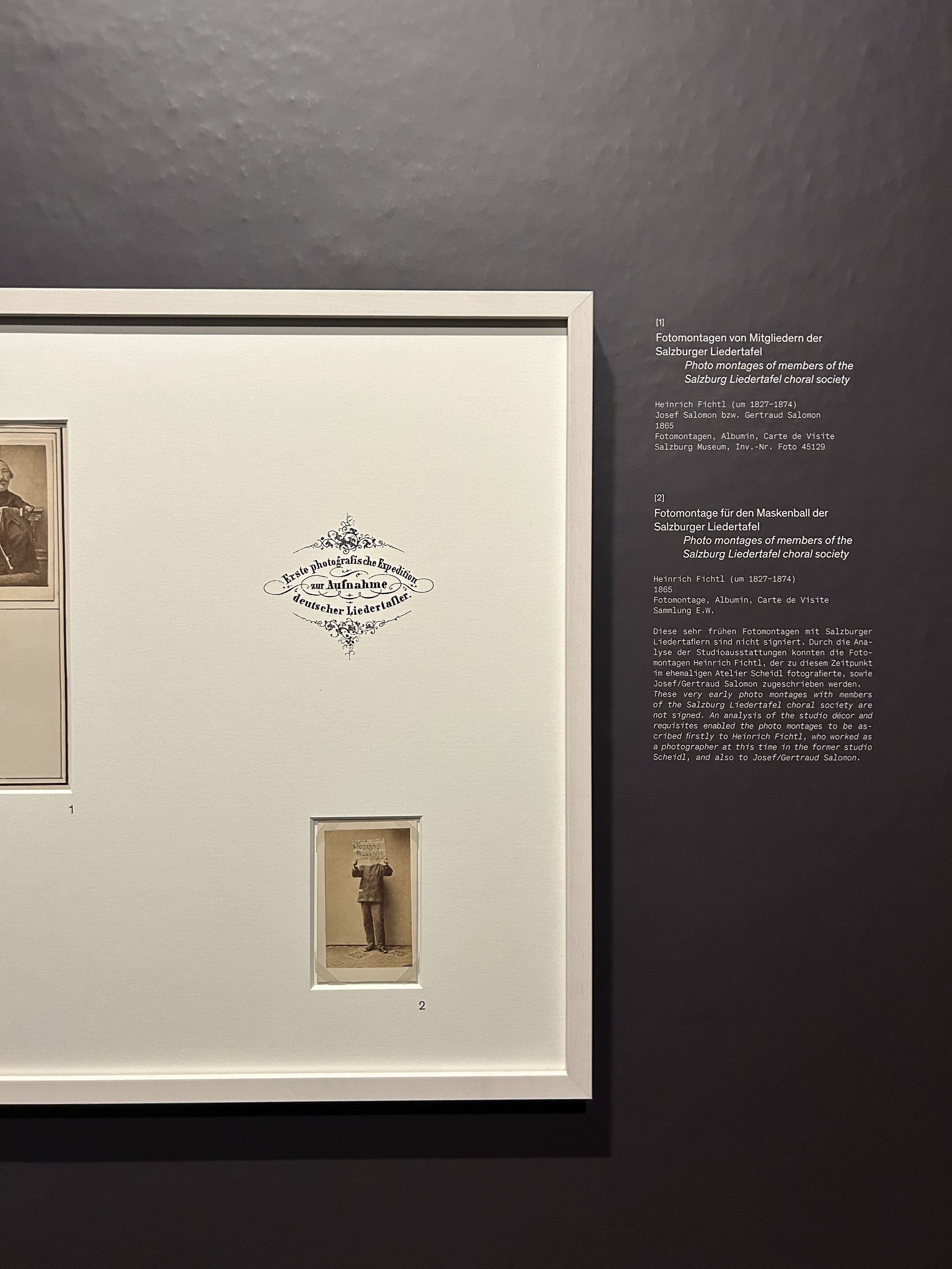 New Images. A New Epoch. History of Early Photography in Salzburg (1839–1877). A guest appearance of the Salzburg Museum.