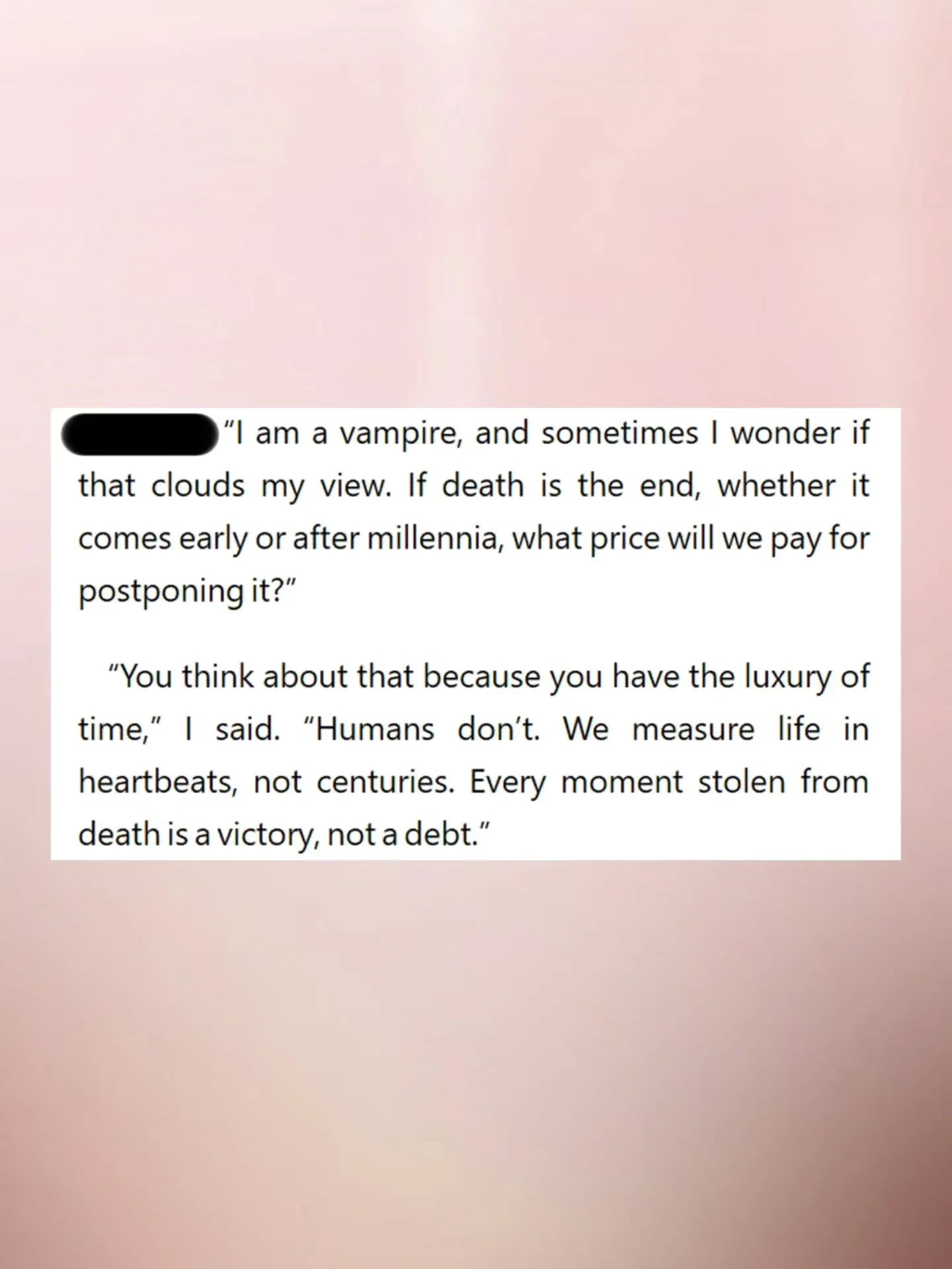 💜
.
.
.
QOTD: Would you want to live forever if given the opportunity? 
.
.
.
#darkfantasyromance #slowburnfantasy #vampirebooks #slowburnromance #enemiestolovers #queernormfantasy #plussizedfmc #morallygraycharacters #indieauthorbooks #fantasyroman