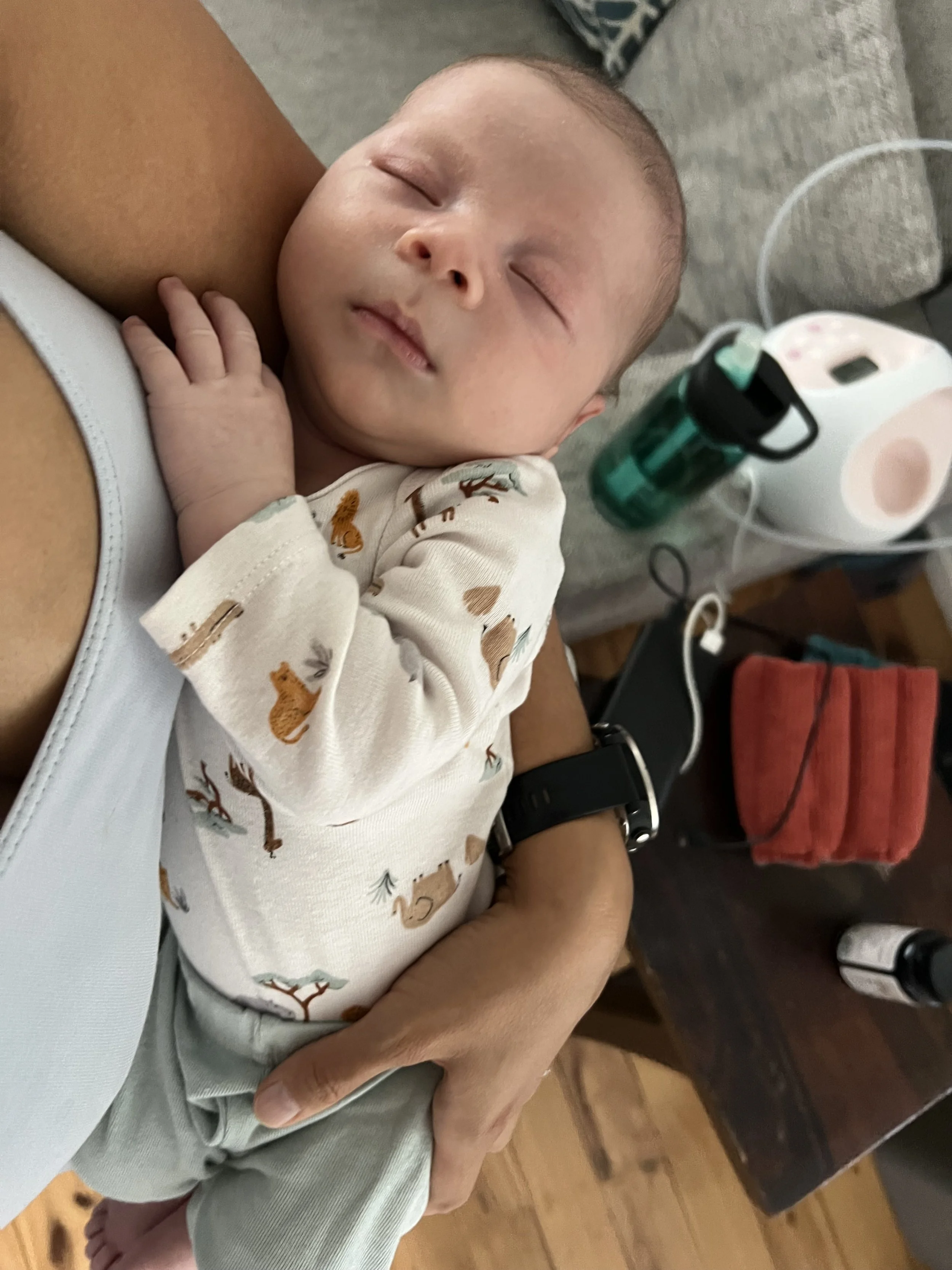 breast pump and new mother, breastfeeding and lactation support