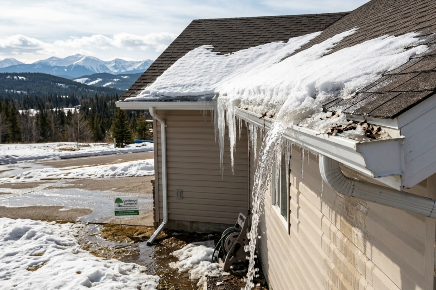 How Alberta’s Snowmelt Impacts Gutter Systems Each Spring