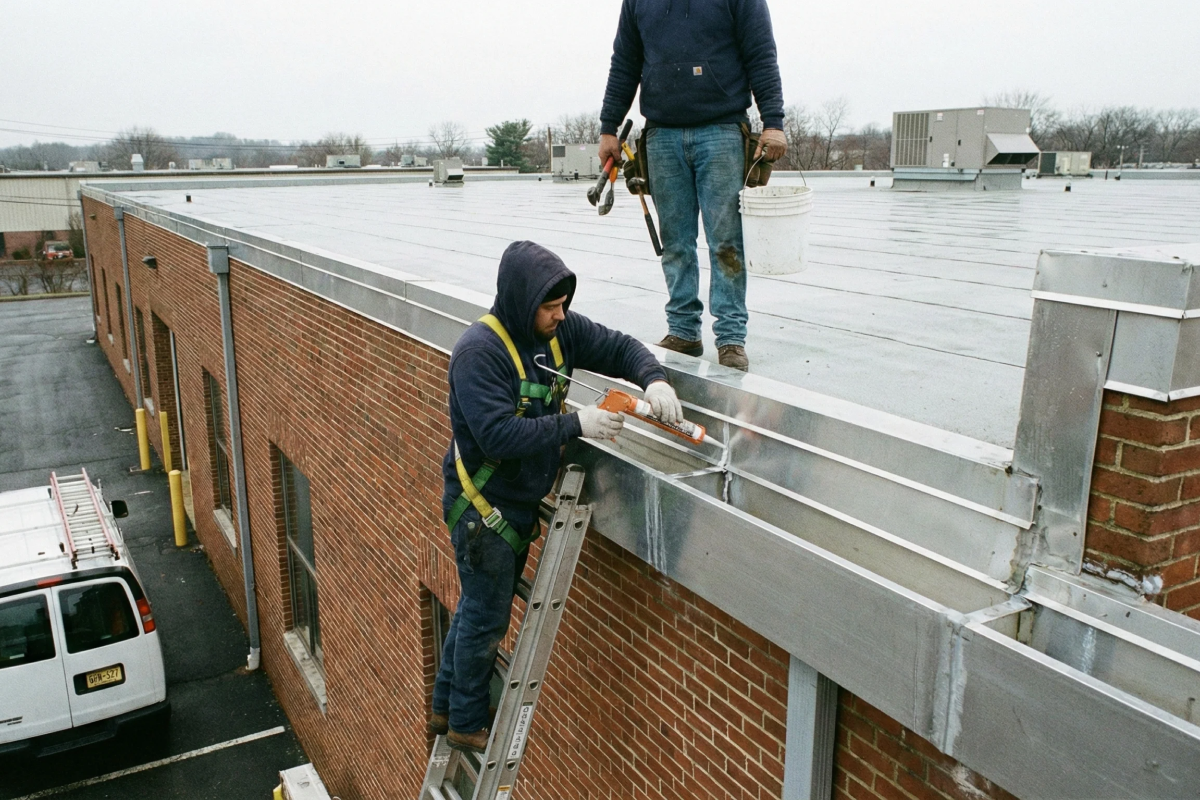Why Commercial Buildings Need Specialized Gutter Maintenance Plans