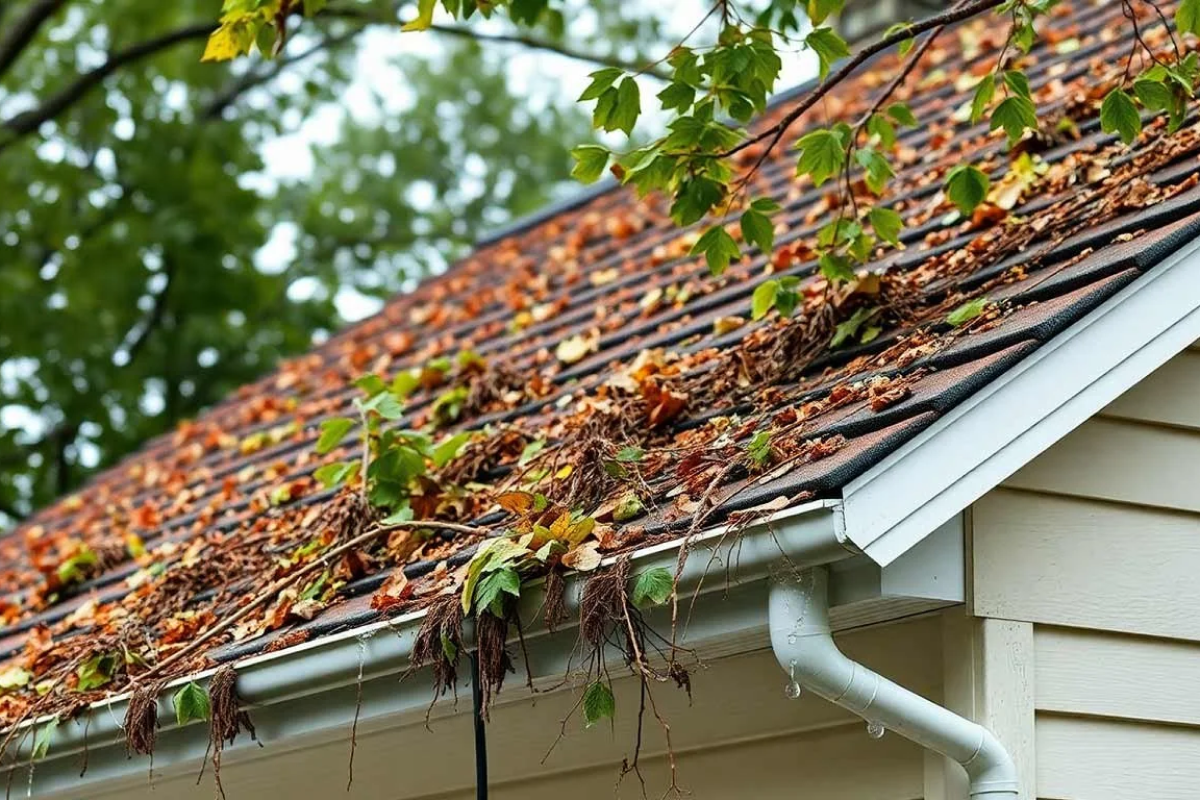 How Wind Patterns Influence Debris Build Up in Gutters