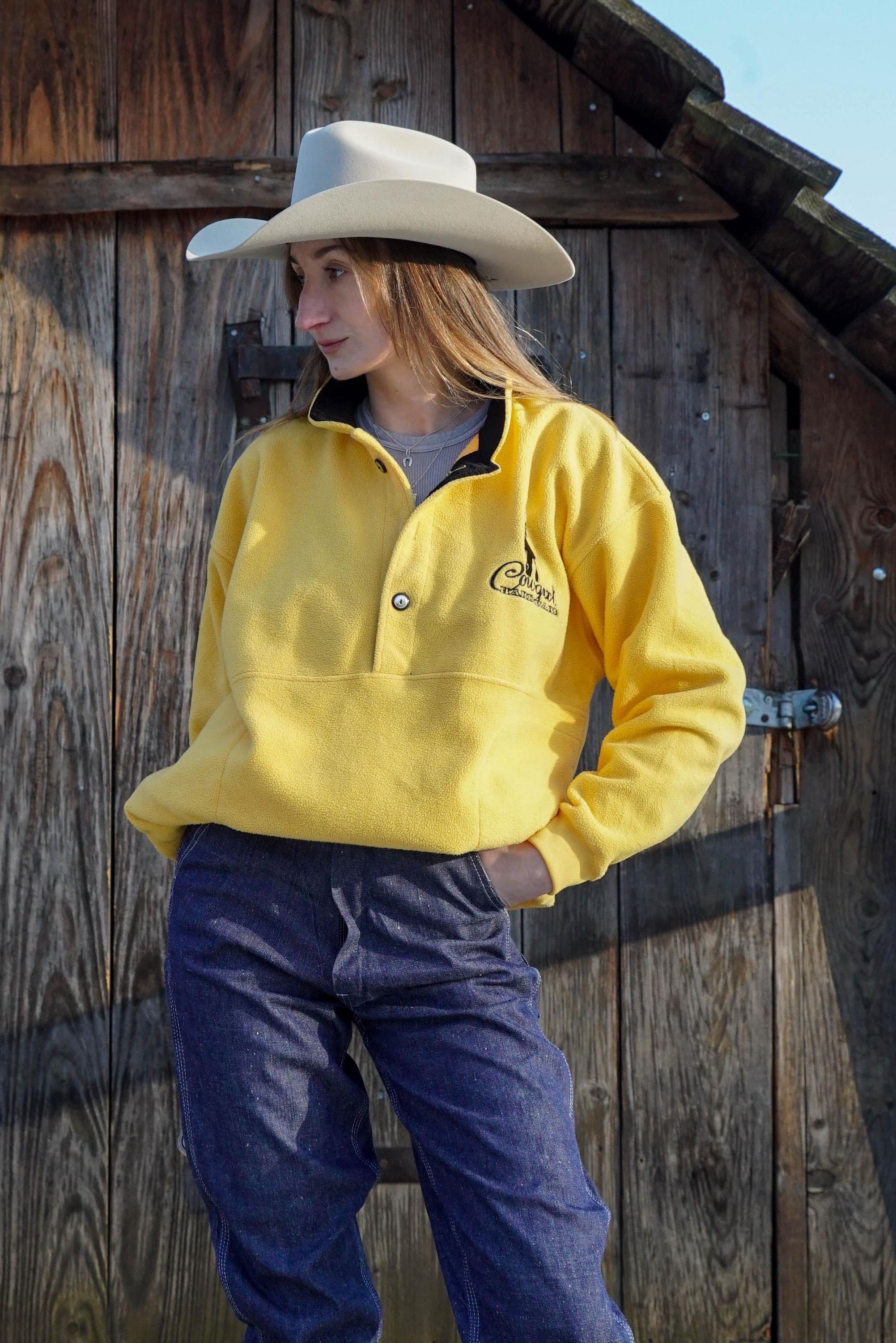 90s Cowgirl Hardware fleece