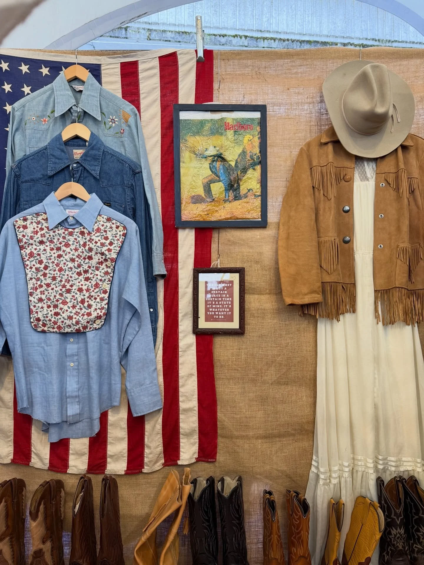 This weekend&rsquo;s setup @portobellogreenmarket 

See something you like? DM 💌