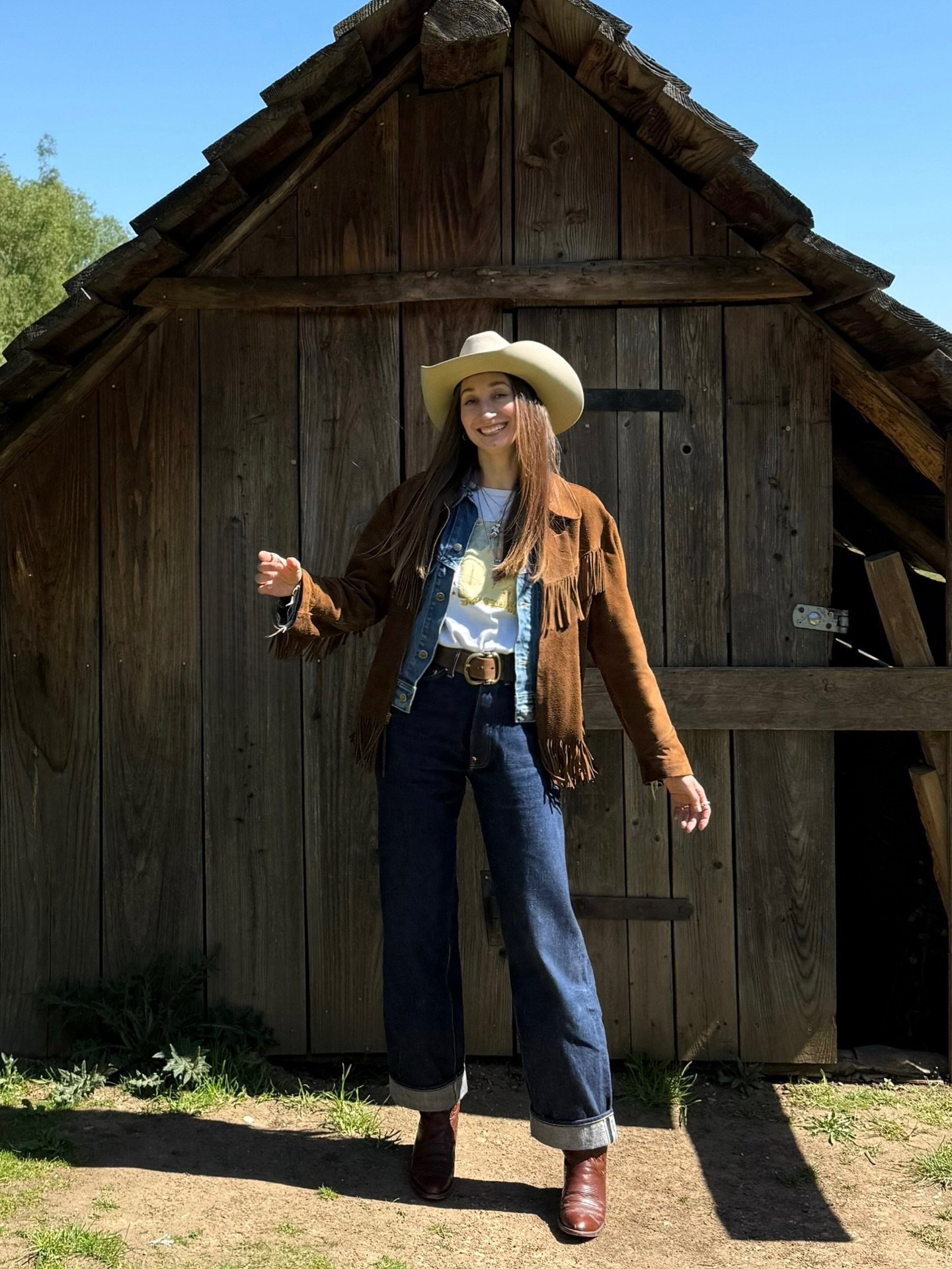 April 2026: +1 to the count of London cowboys, new markets and my birthday month. Plus bts of running a vintage store - last month on the blog now ✨