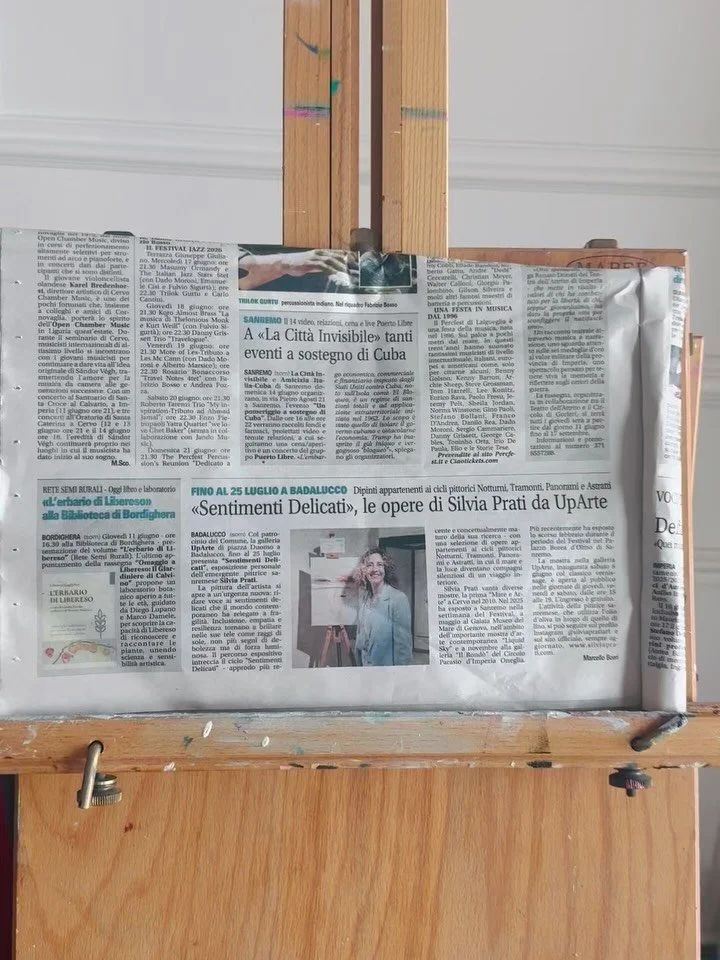 📝 Dicevano che l&rsquo;arte va vissuta... ed &egrave; bellissimo quando anche gli altri la raccontano!

Oggi la mia mostra &egrave; finita sul giornale e non potrei essere pi&ugrave; felice. Vedere il lavoro di mesi racchiuso in queste righe &egrave
