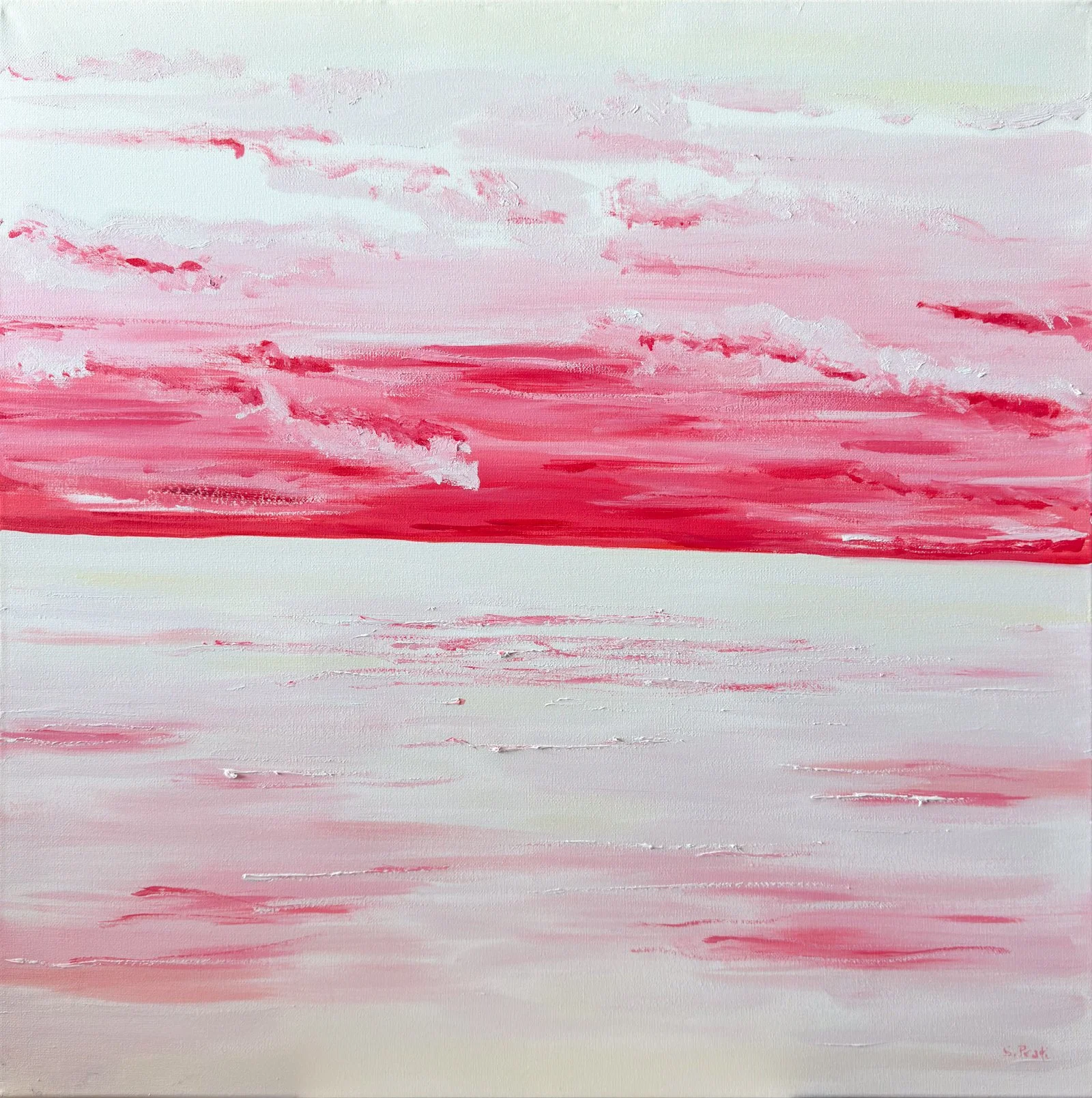 Silvia Prati - Inclusione I - Sentimenti Delicati - Olio su tela - Sanremo