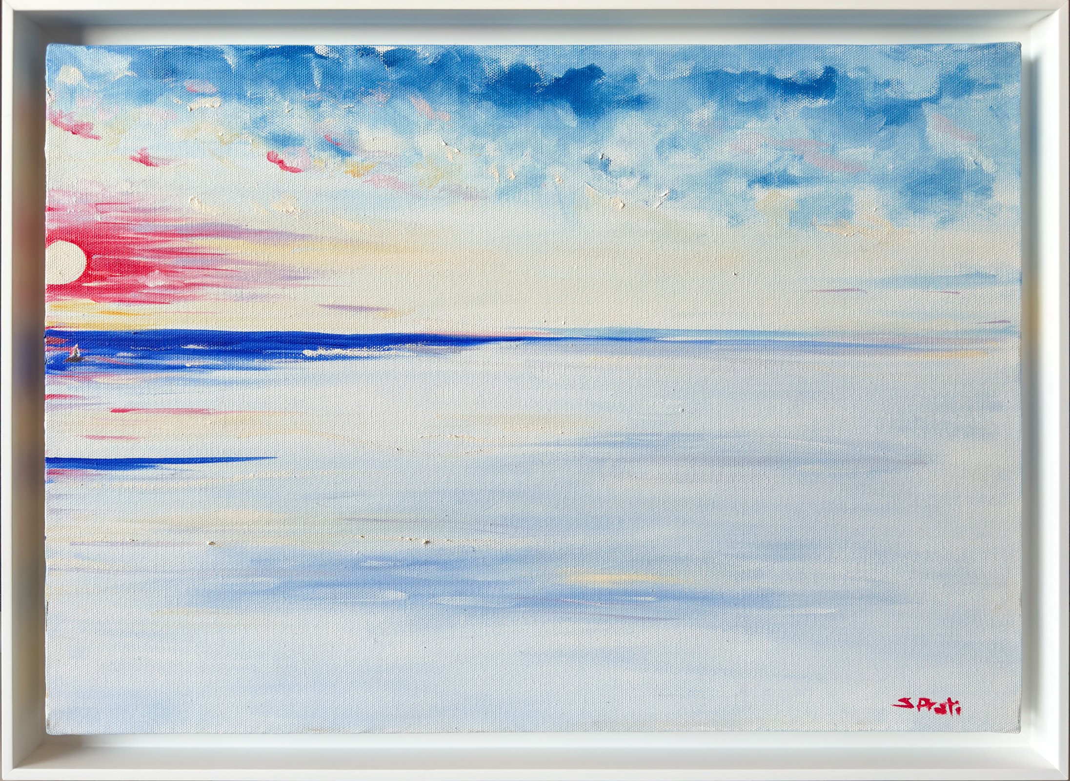 Silvia Prati - Empatia I - Sentimenti Delicati - Olio su tela - Sanremo