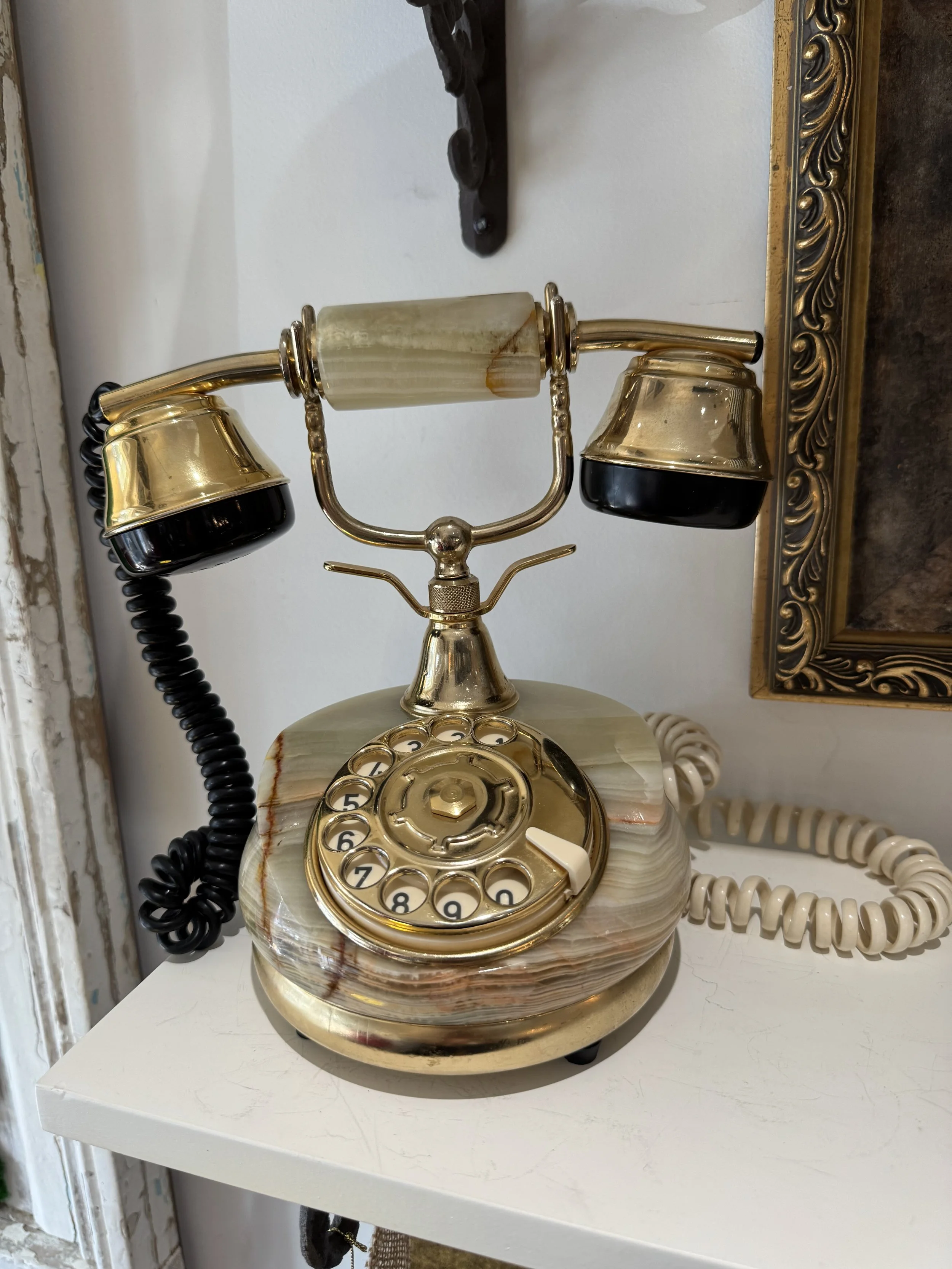 Original Onyx Rotary Telephone