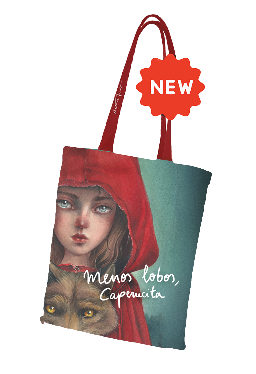 Tote bag Caperucita