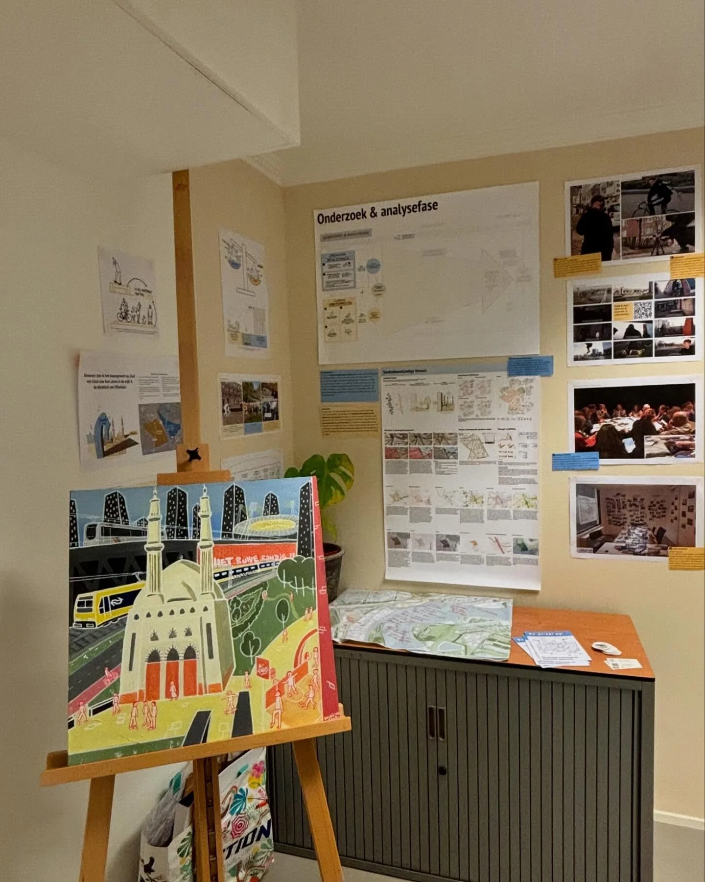 Today I&rsquo;m opening my graduation final exhibition at @alliantiehandinhand at Beijerlandselaan 167a. I&rsquo;m showcasing the work that I&rsquo;ve done over the past year in realizing a &lsquo;Gebruikskwaliteitplan&rsquo; for the neighborhood of 