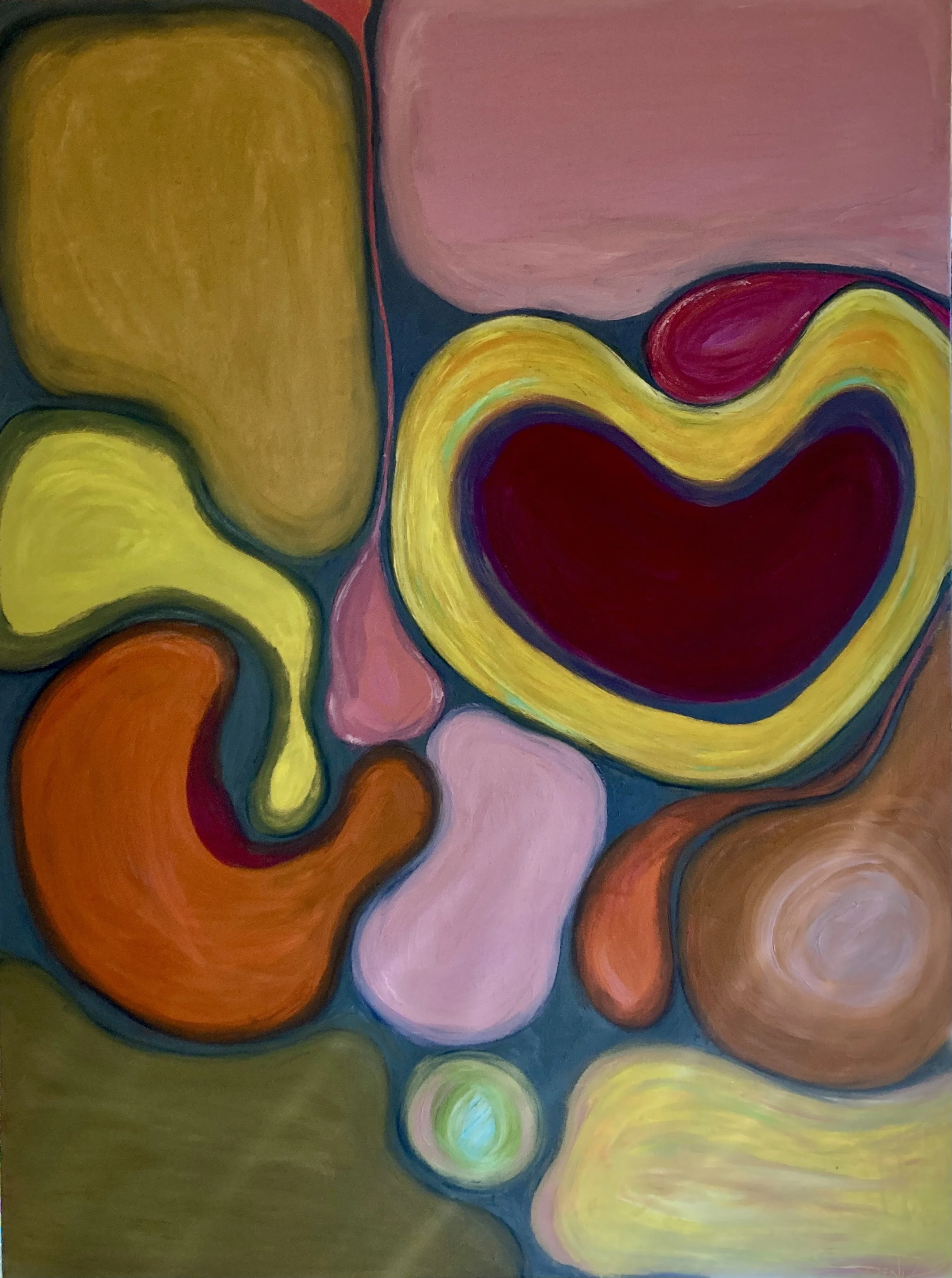 Under Pressure.  Oil on Canvas