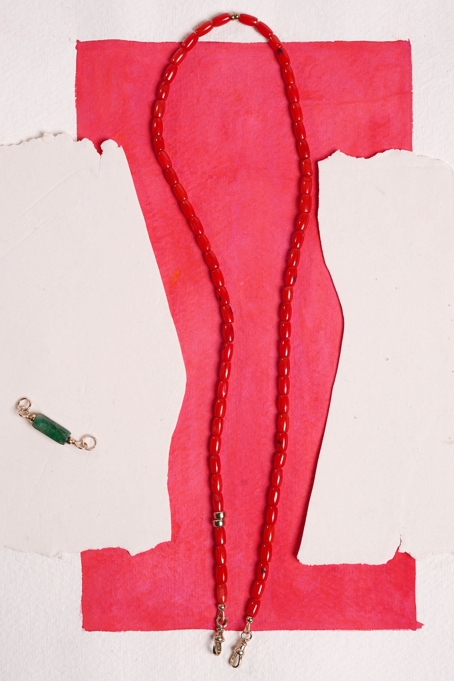 Coral & emrald pendant.jpg