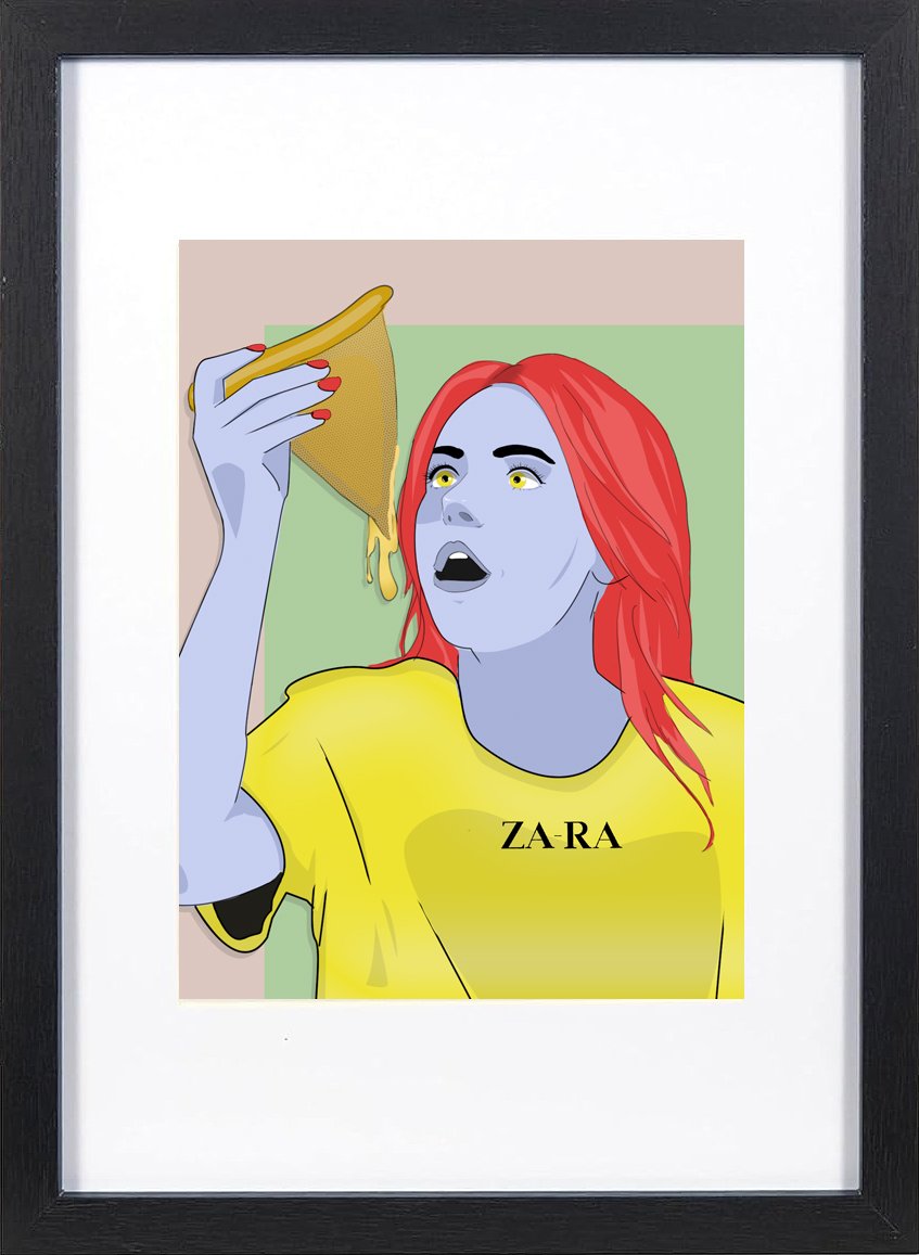 Pizza party gurl