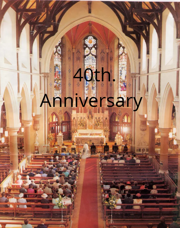 40th. Anniversary of new Church