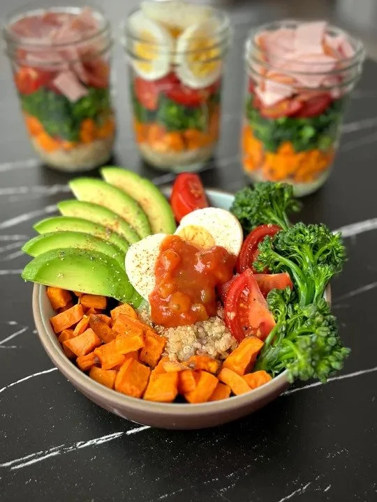 Southwest Breakfast Jars