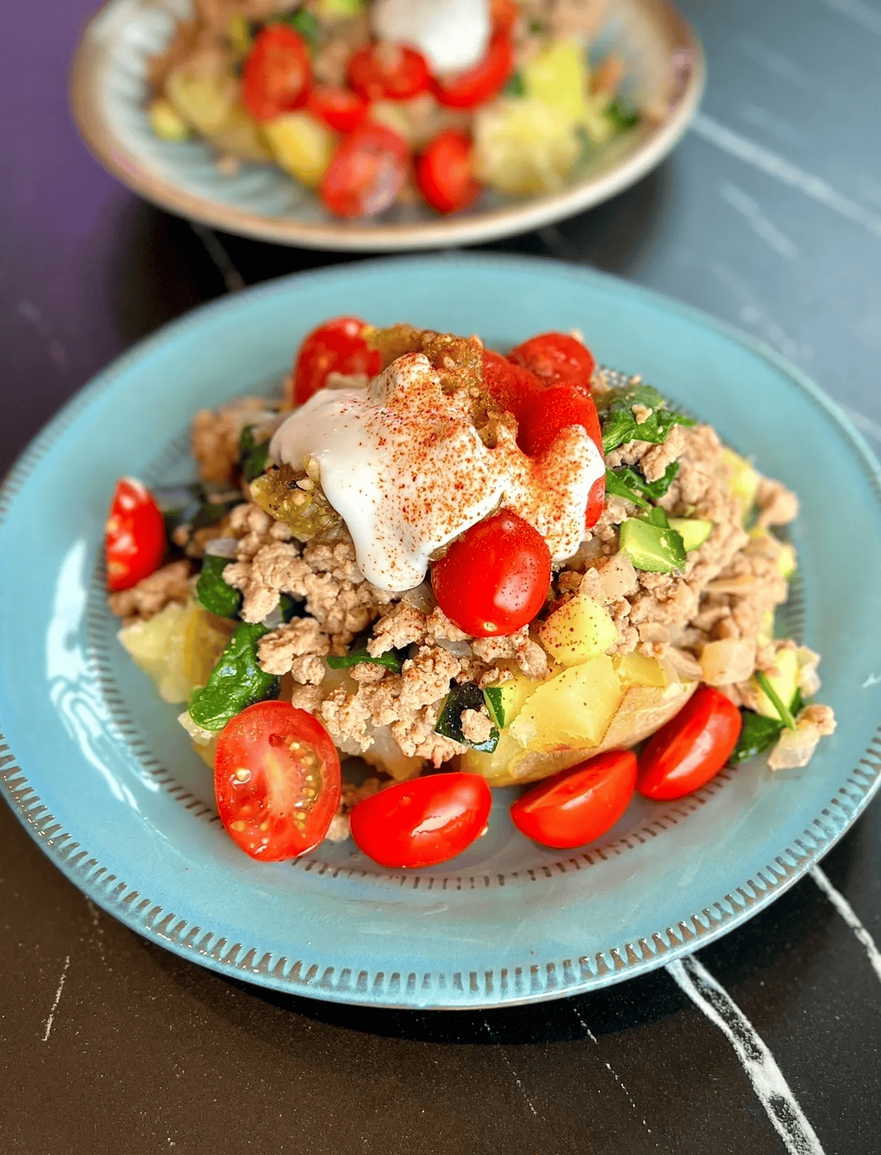 Fully Loaded Baked Potatoes