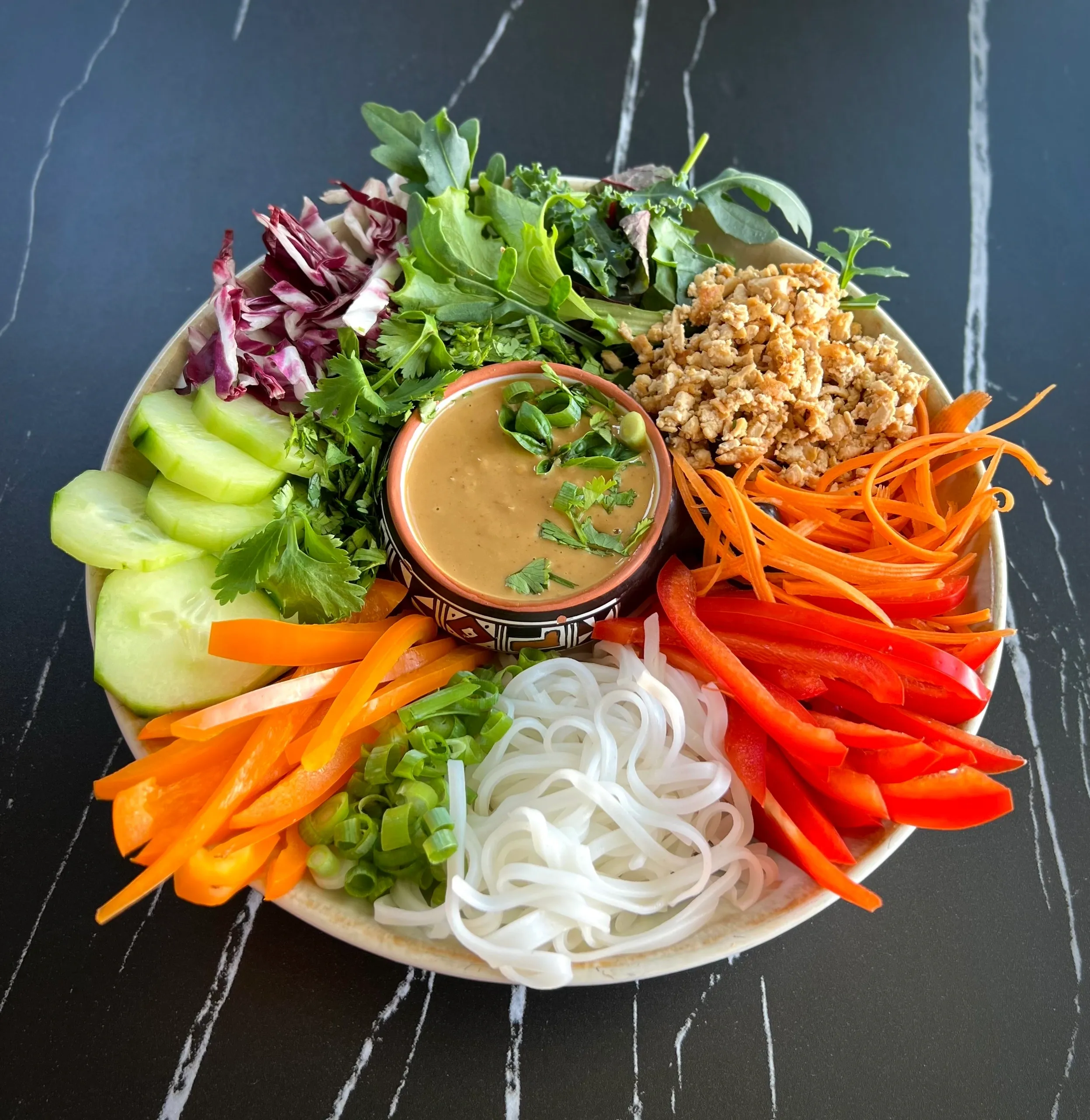 Nourish & Glow Spring Roll Bowls