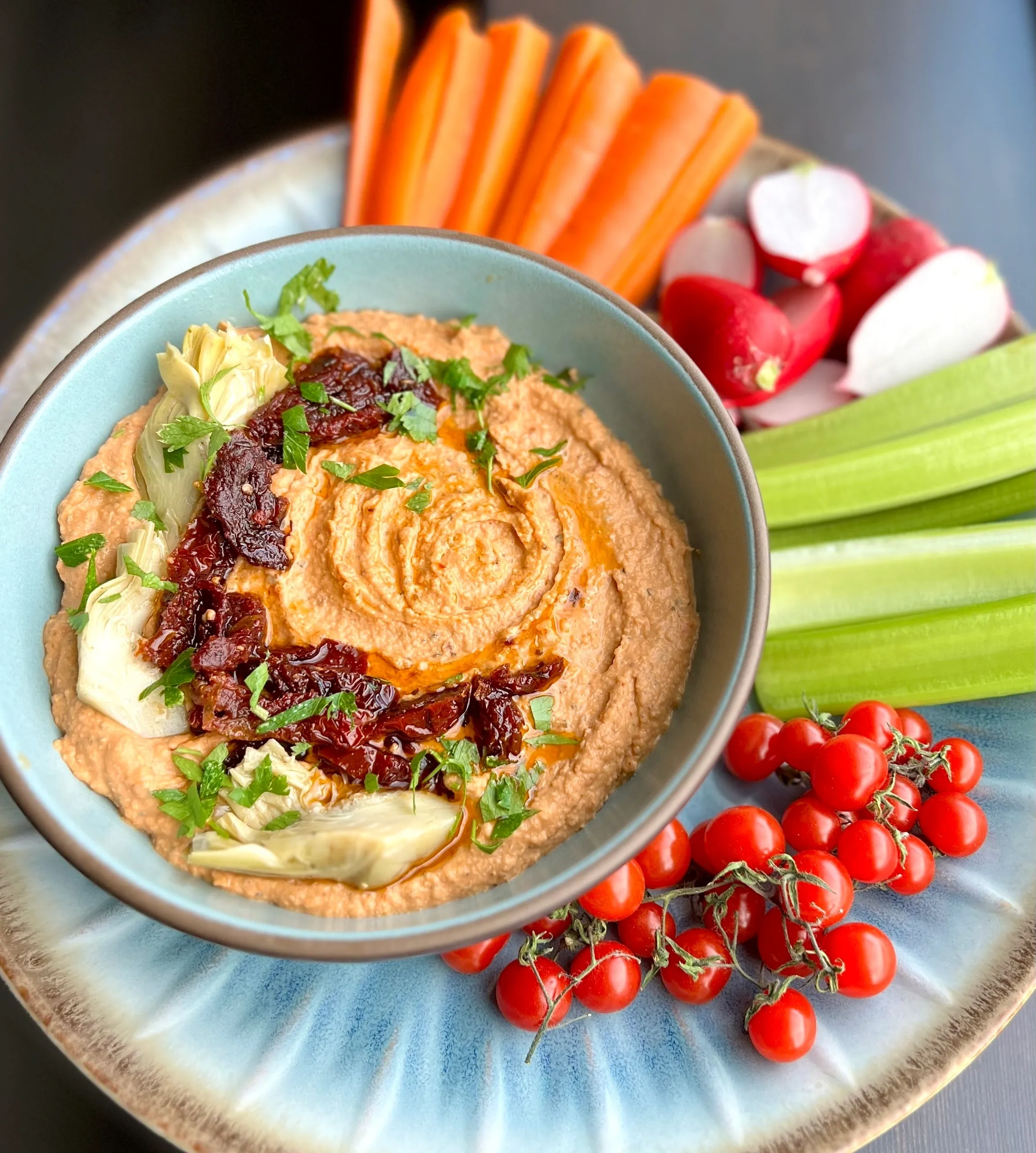 Sun-dried Tomato Hummus