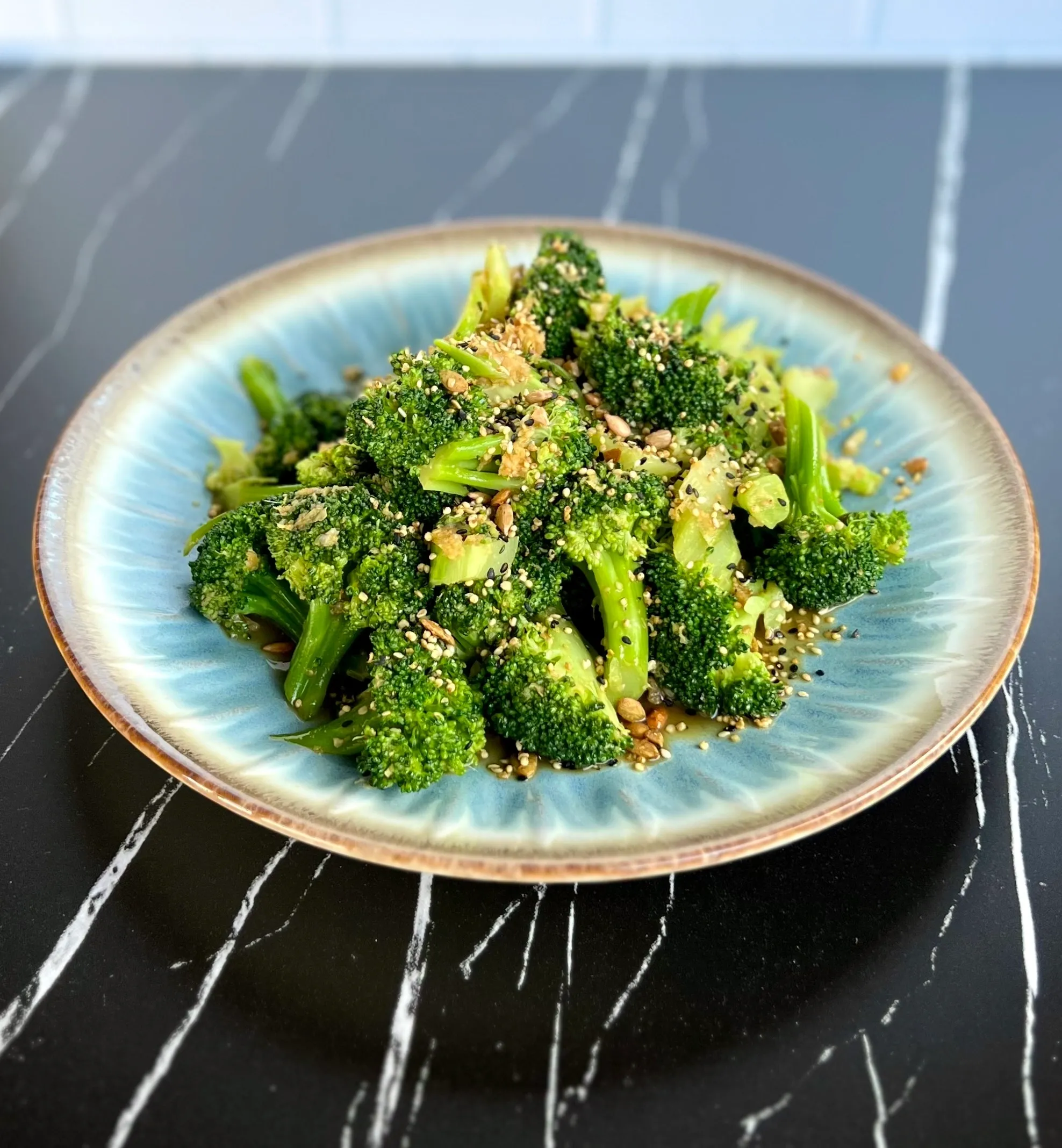 Sesame Ginger Broccoli Salad