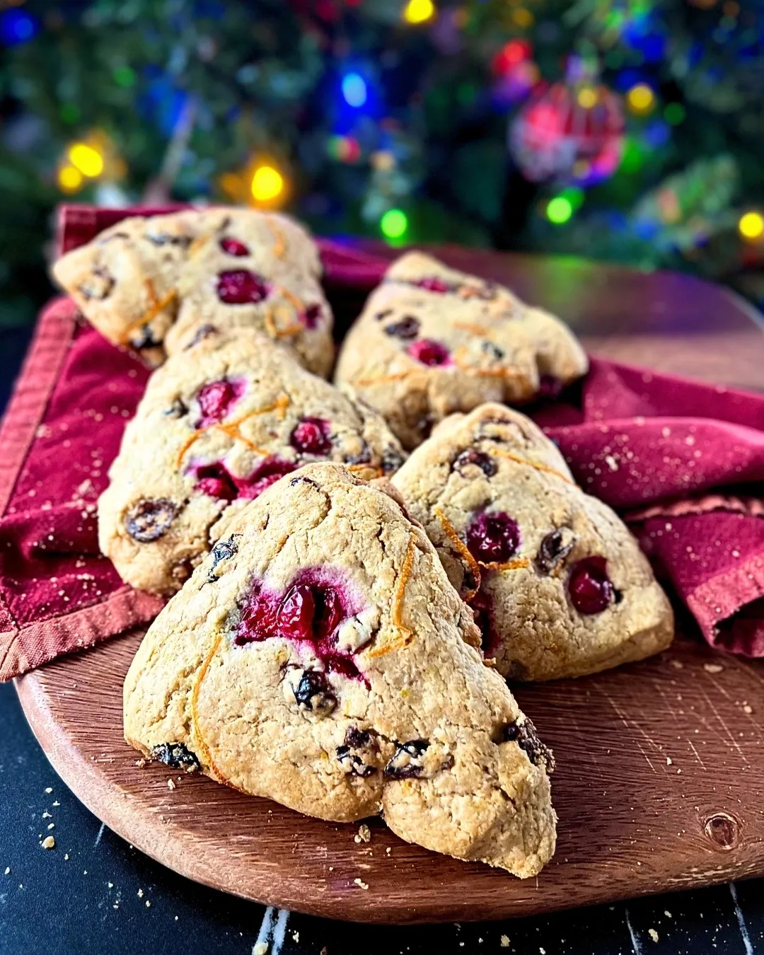 Special Cranberry Orange Scones