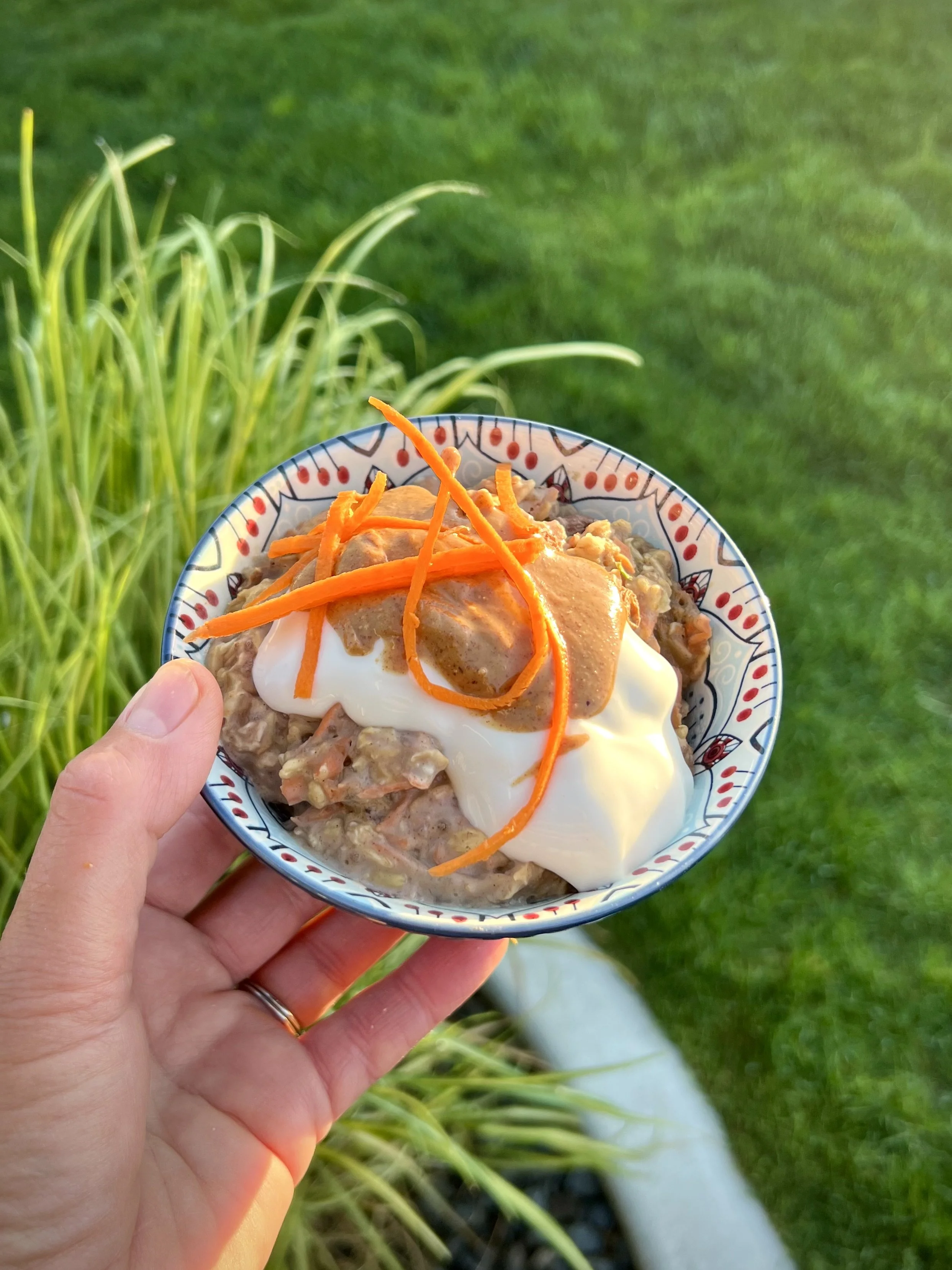 Carrot Cake Overnight Oats
