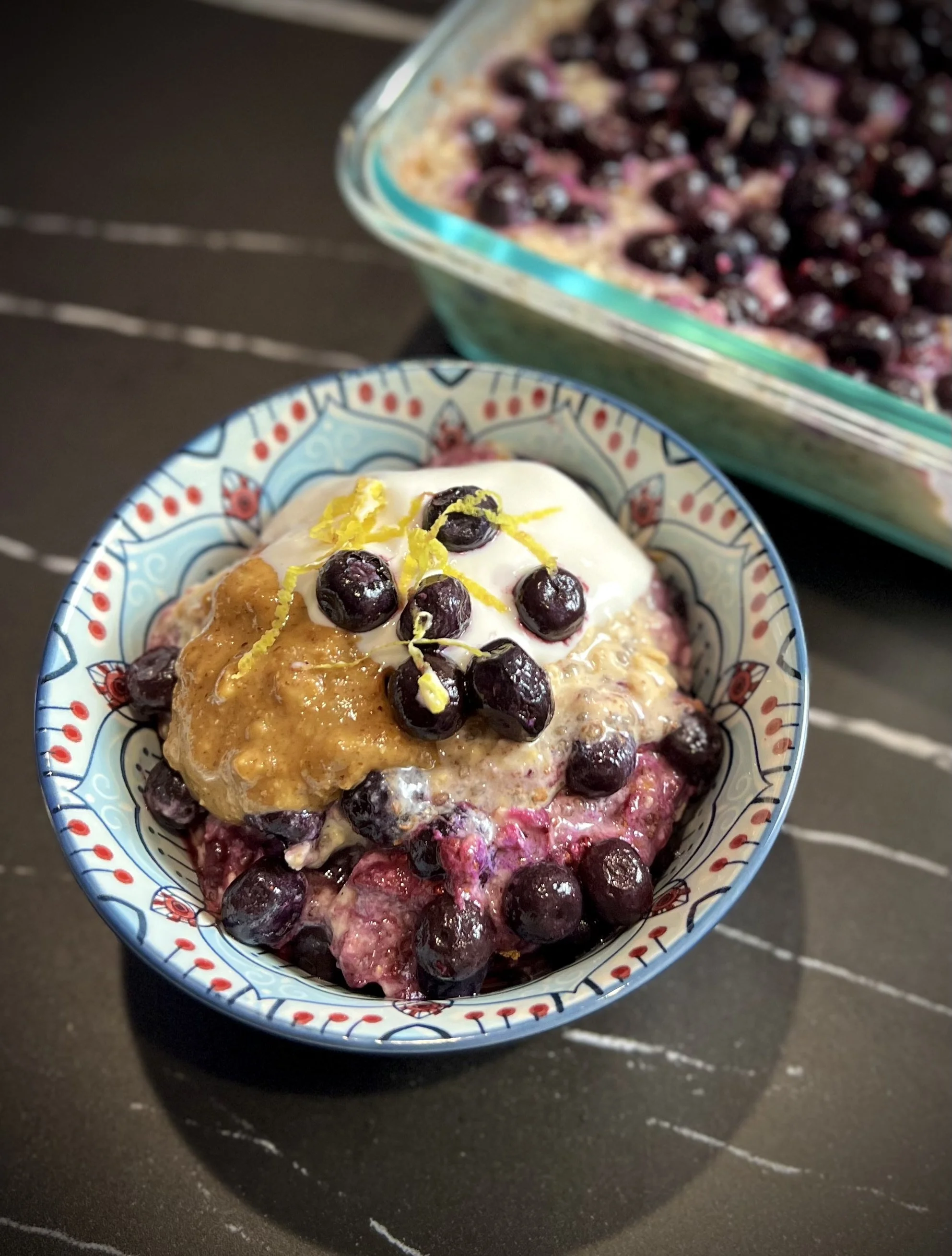 Lemon Blueberry Overnight Oats
