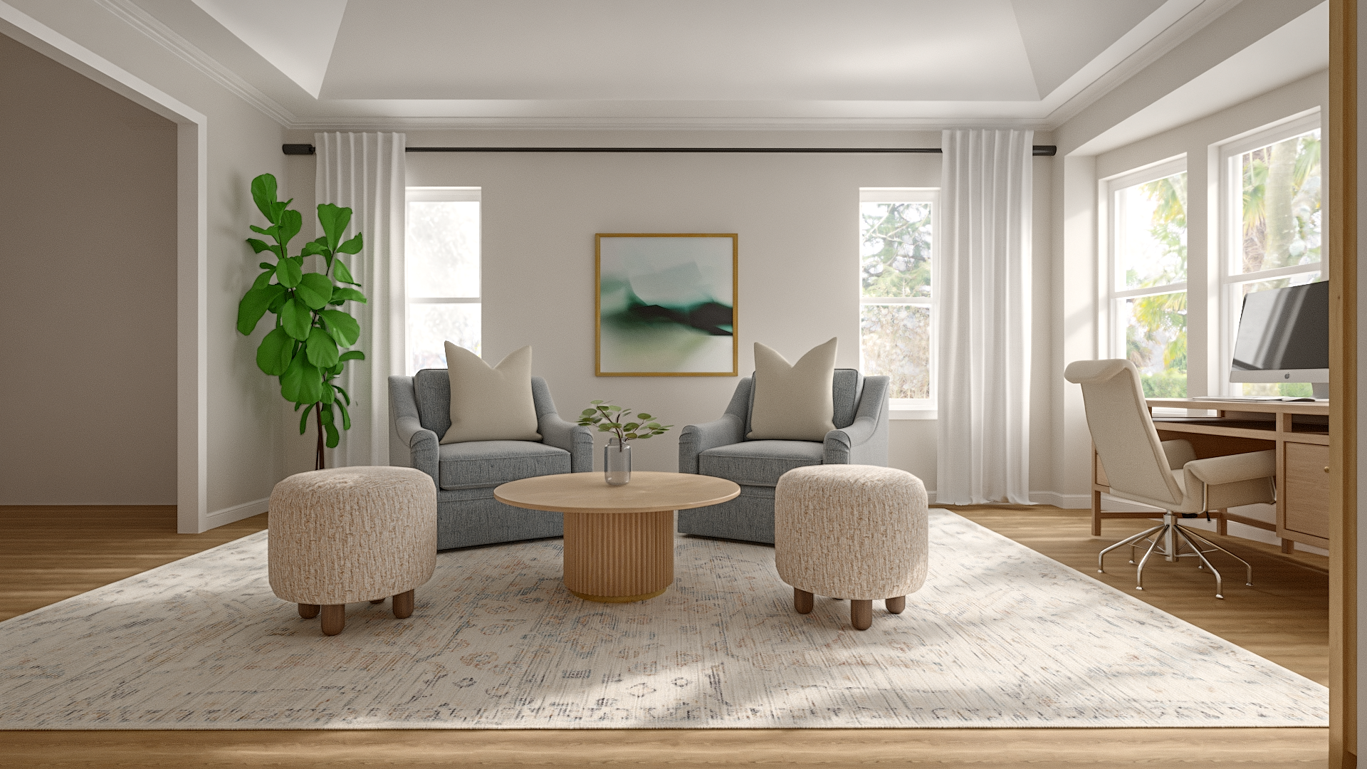 Boulder Warm Modern Office