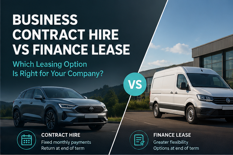 Business Contract Hire vs Finance Lease: Which Leasing Option Is Right for Your Company?