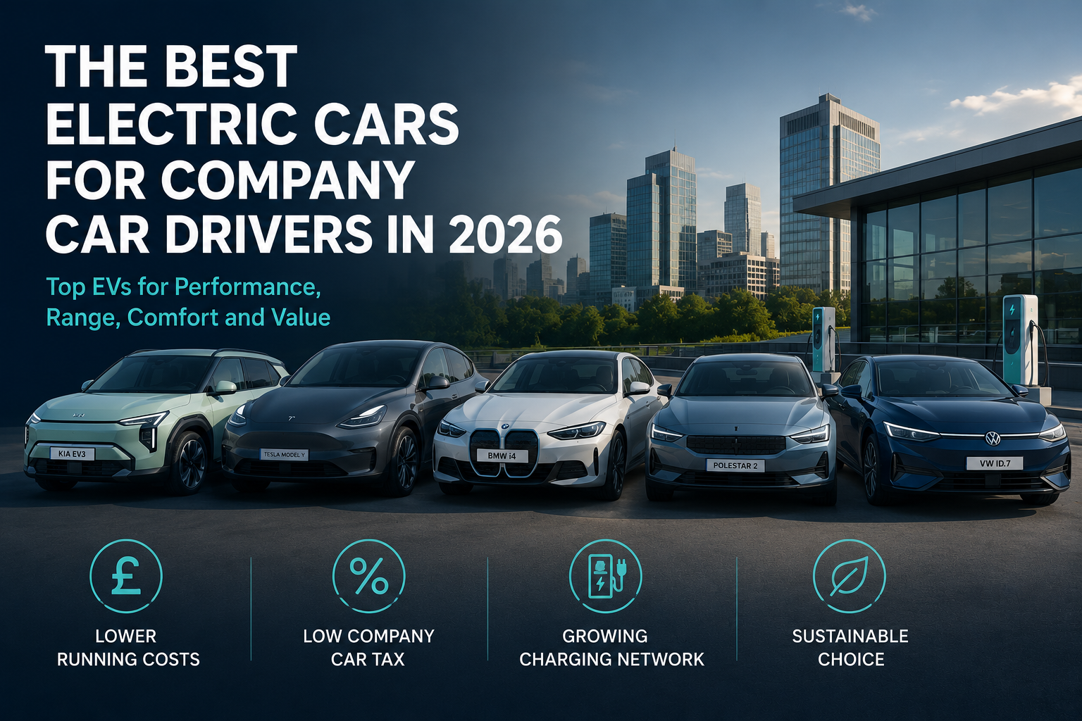 The Best Electric Cars for Company Car Drivers in 2026