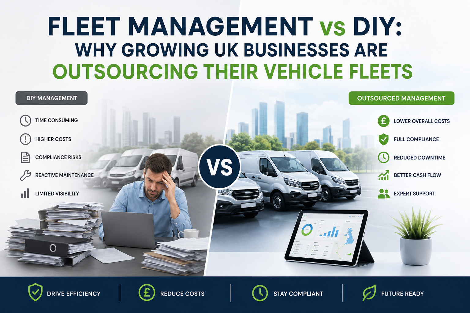 Fleet Management vs DIY: Why Growing UK Businesses Are Outsourcing Their Vehicle Fleets
