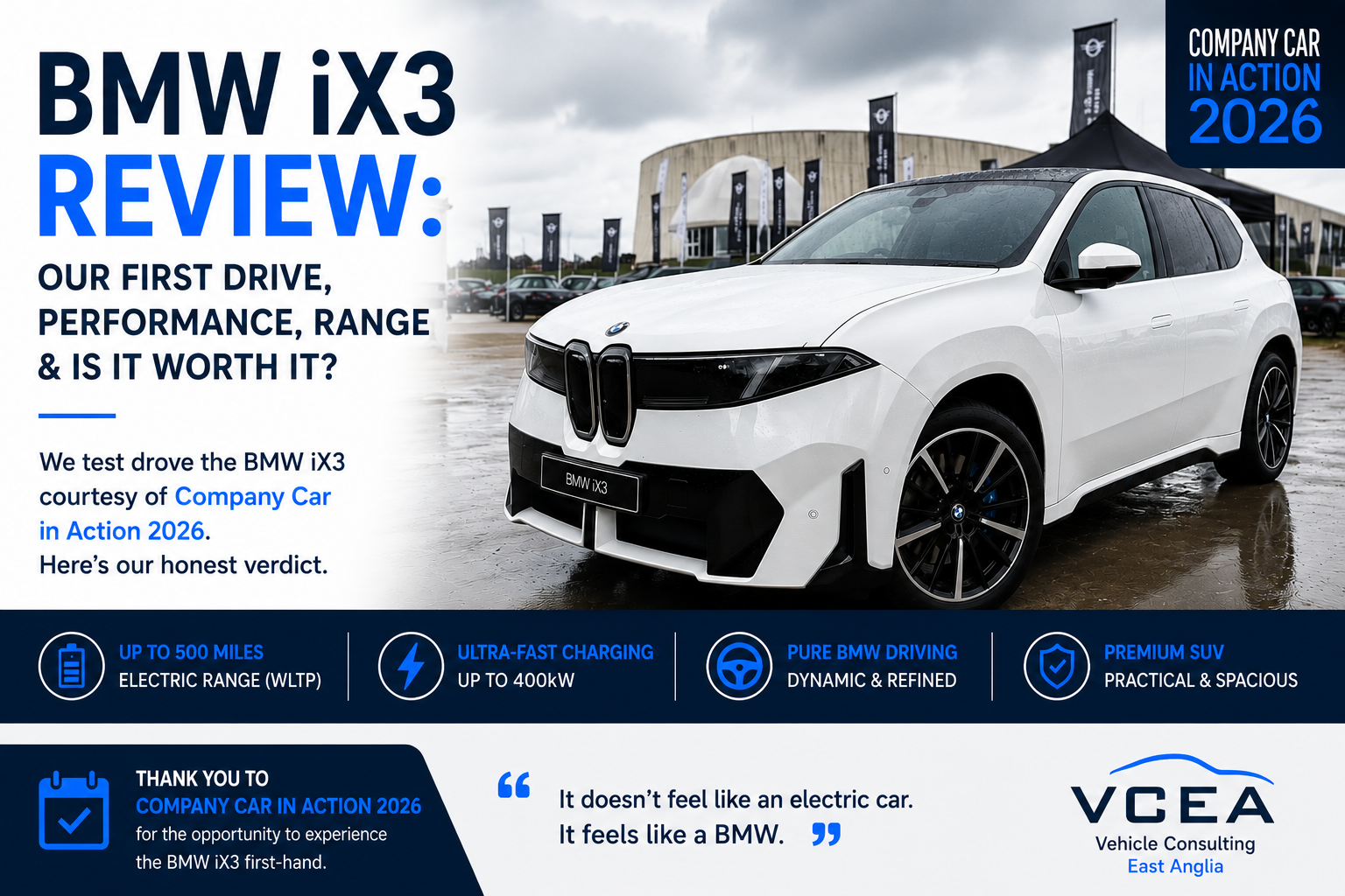 BMW iX3 Review UK (2026): Our First Drive, Performance, Range &amp; Is It Worth It?