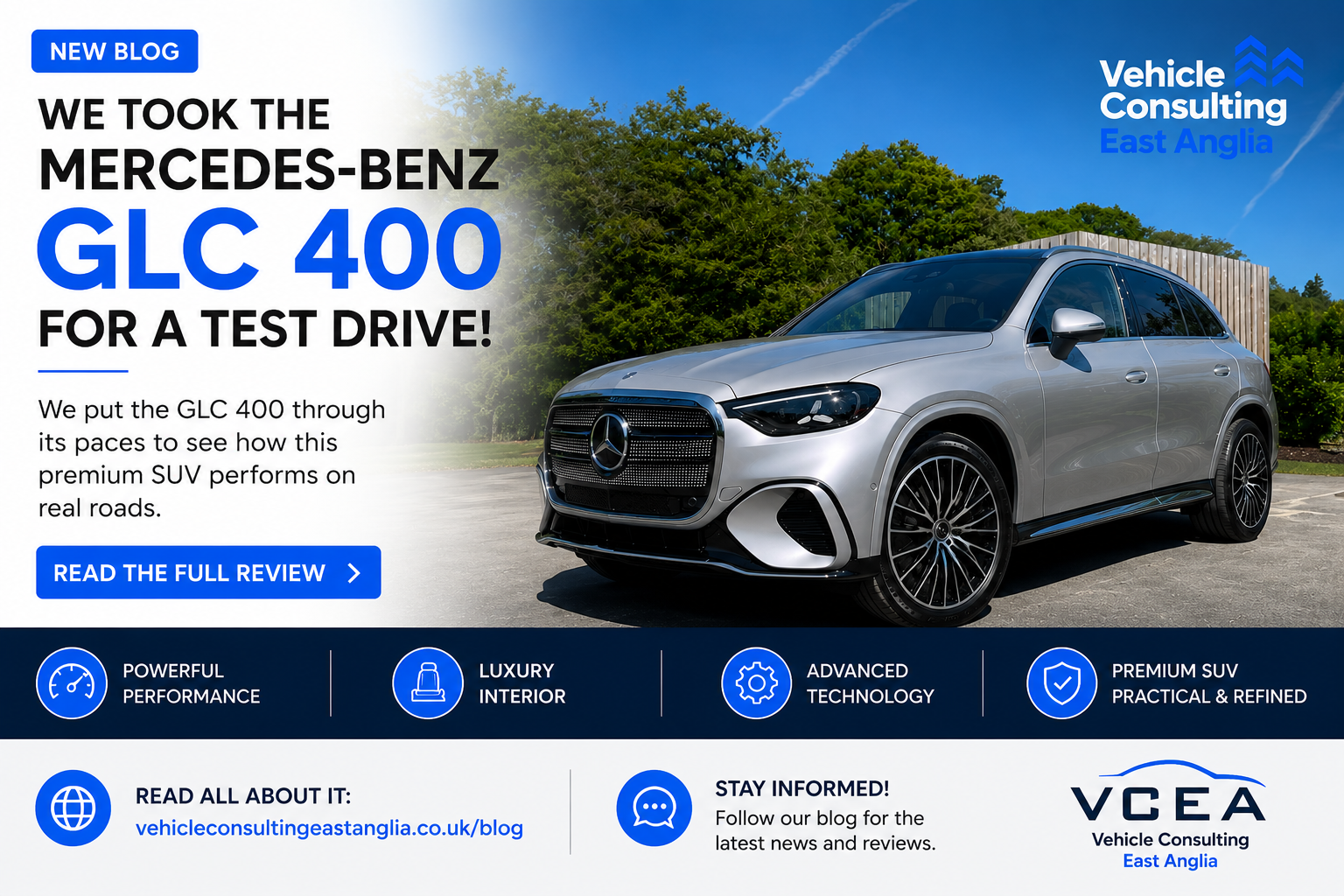 Mercedes-Benz GLC 400 4MATIC Review UK (2026): Luxury Meets Electric Performance&nbsp;