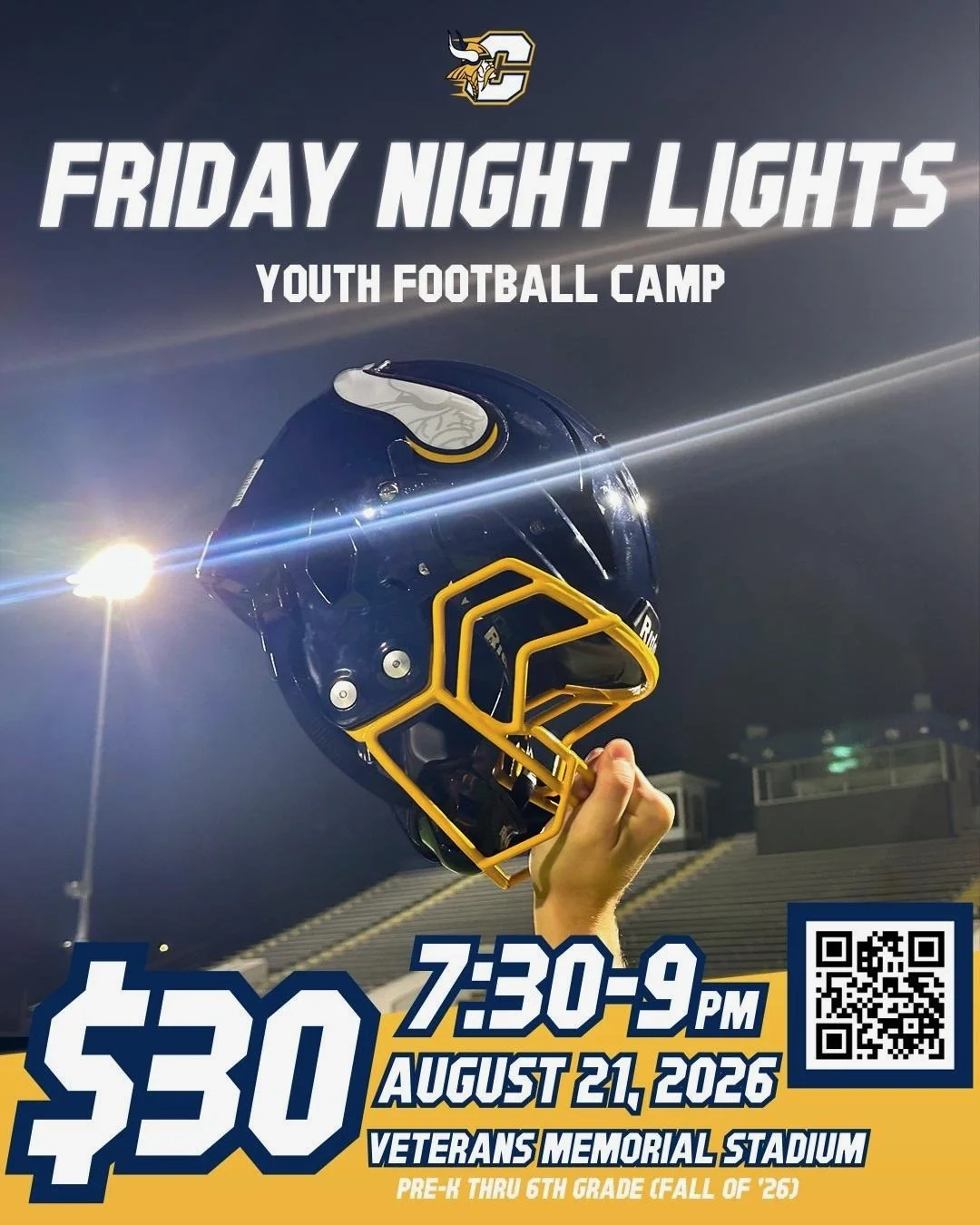 Friday Night Lights Youth Football Camp