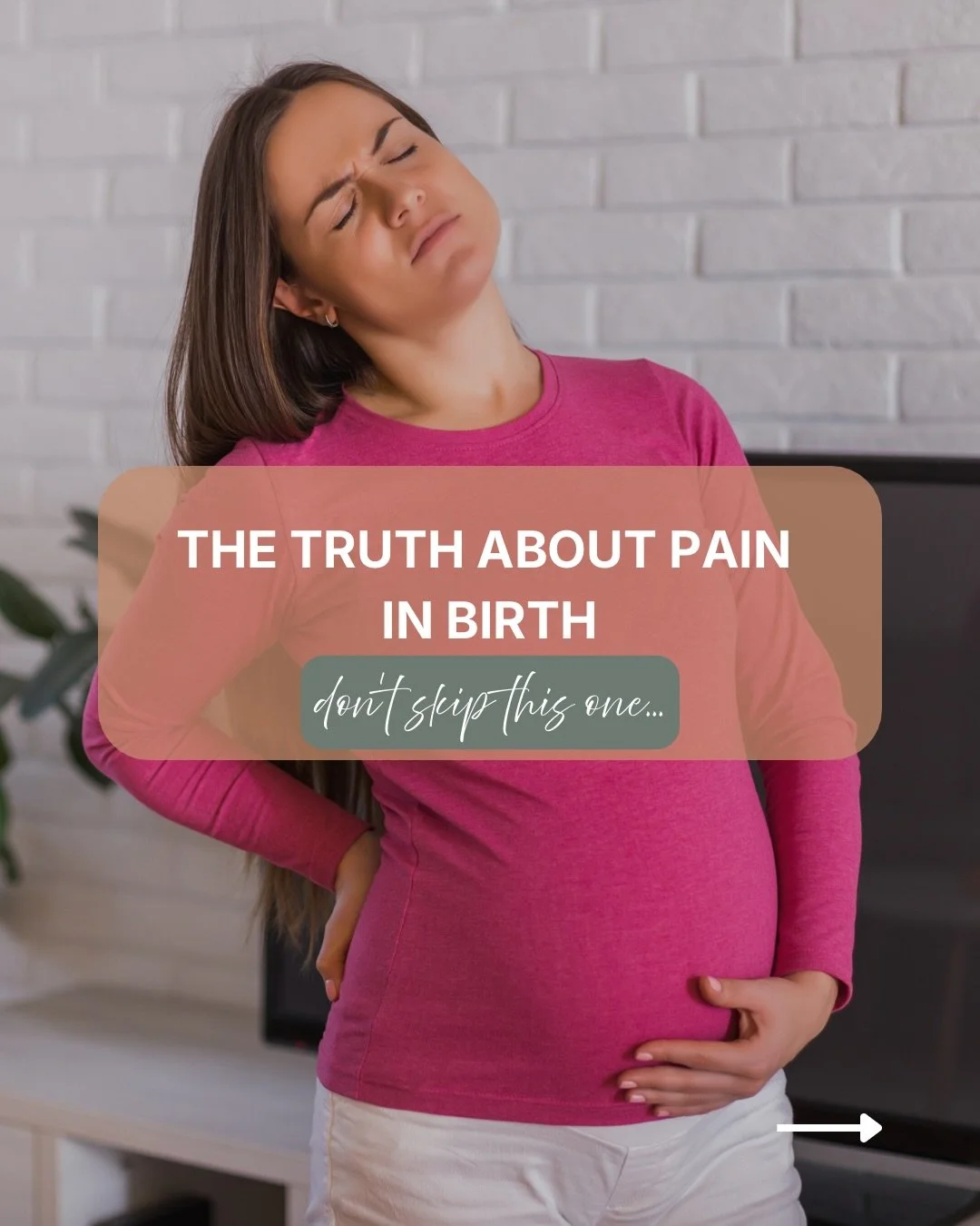 The sensations of birth is intense...but it isn&rsquo;t injury! 
There&rsquo;s a difference, and knowing that difference changes everything.

Most pain in life is a warning sign things like a burn, a sprain, a broken bone are all our body saying, &ld