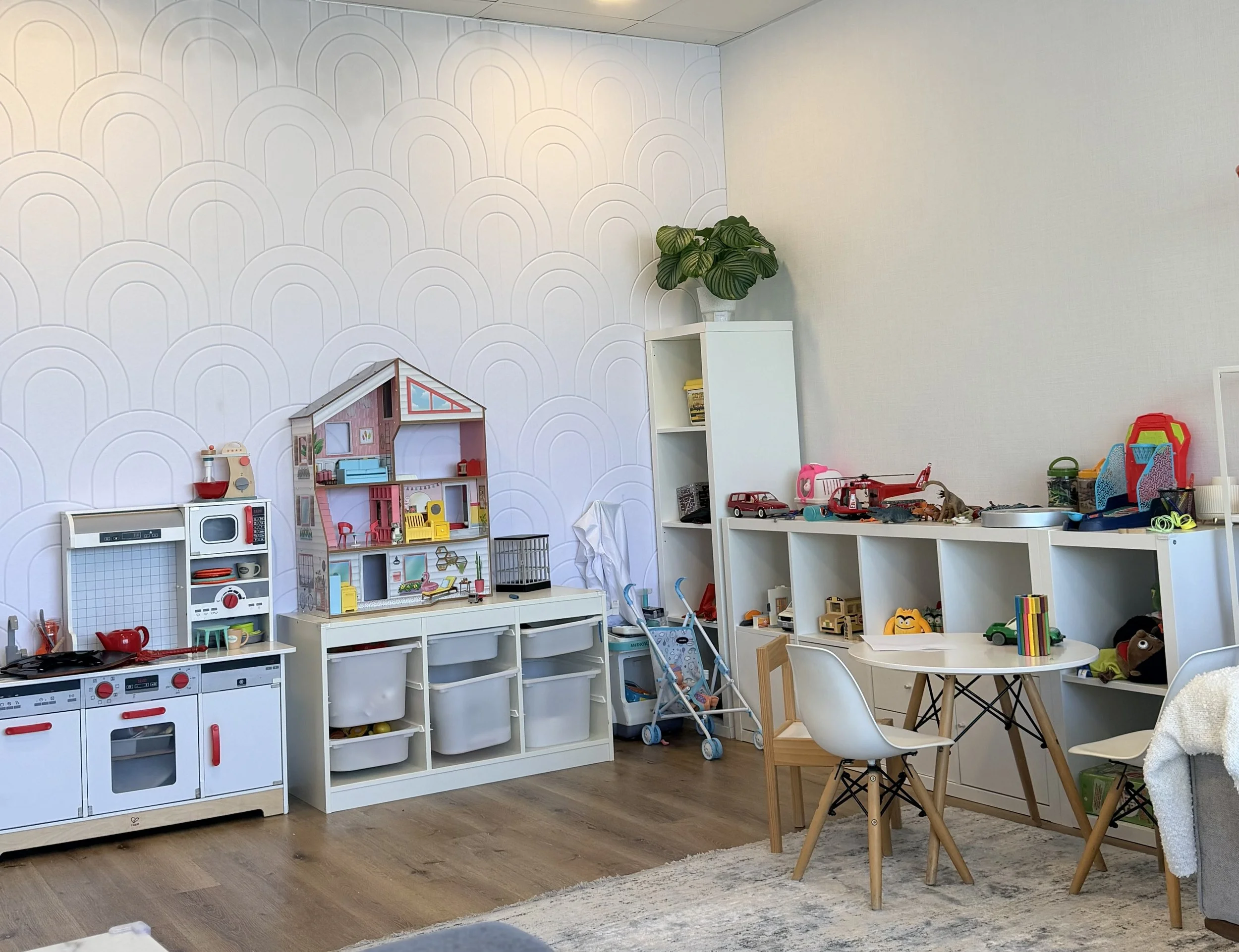 Play therapy space for children at ClearMinds, JLT