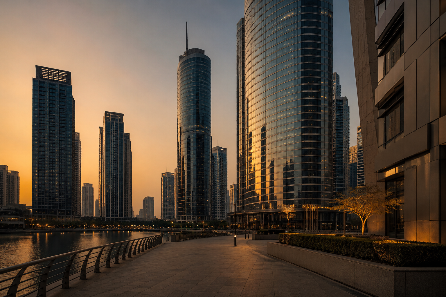 Vue de Dubaï, JLT — Thérapie EMDR pour expatriés francophones