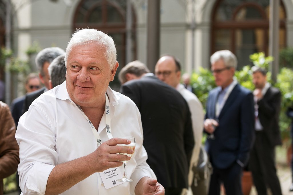 Vincenzo Vespri during the networking break. Florence, 8 May 2025. Photo: Andrea Pecchioli / Fotoproject.