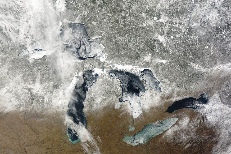 Ice Formation on Georgian Bay