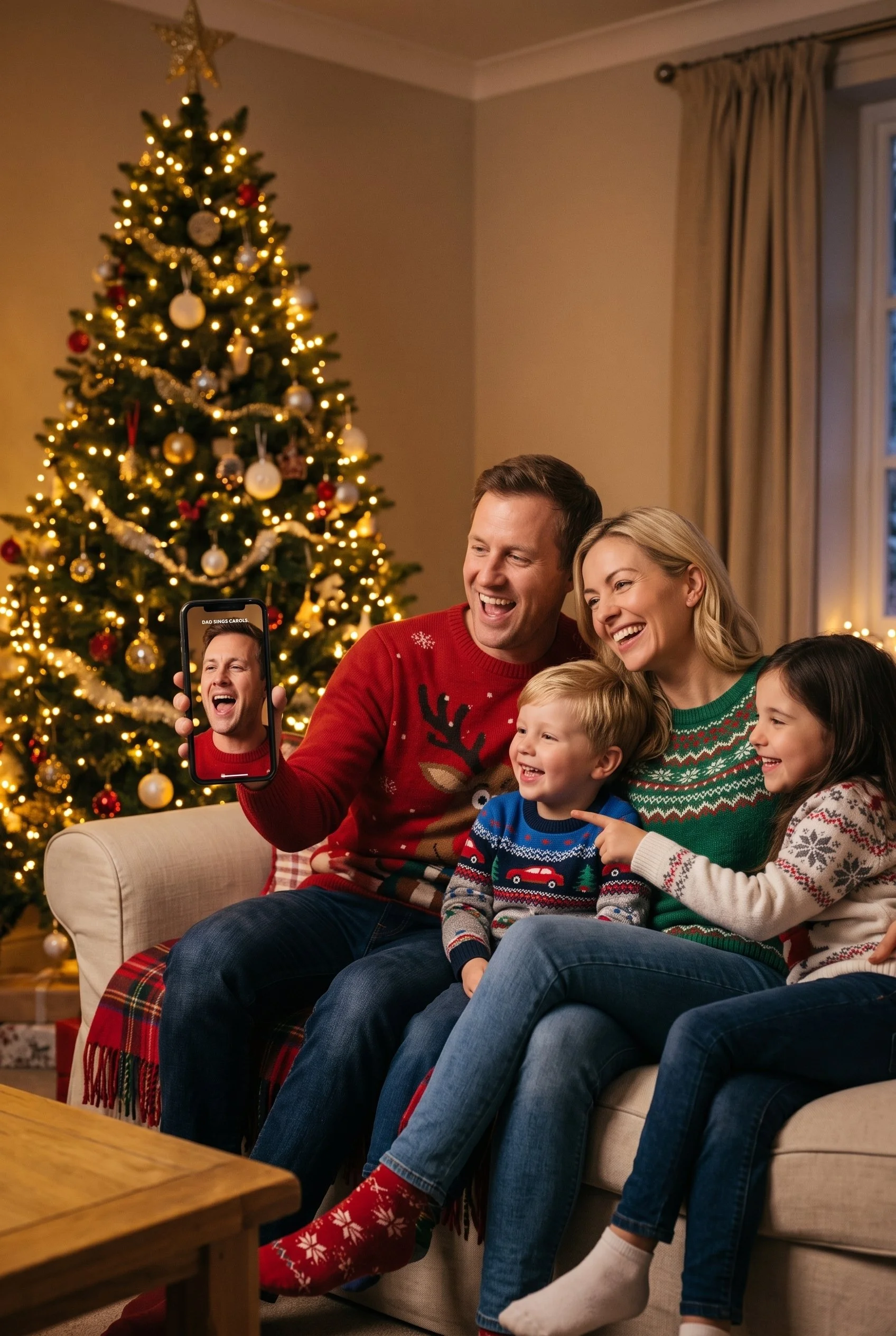 🎄 Merry you - Holiday wishes with a personal touch.