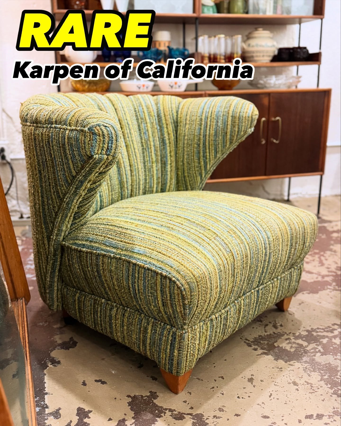 💖1950&rsquo;s Mid Century Modern Karpen of California Channel Back Lounge Chairs✨

&ldquo;Prepare to be amazed! ✨ We just uncovered this incredibly rare Karpen of California chair, and it&rsquo;s a true showstopper. You won&rsquo;t believe the condi