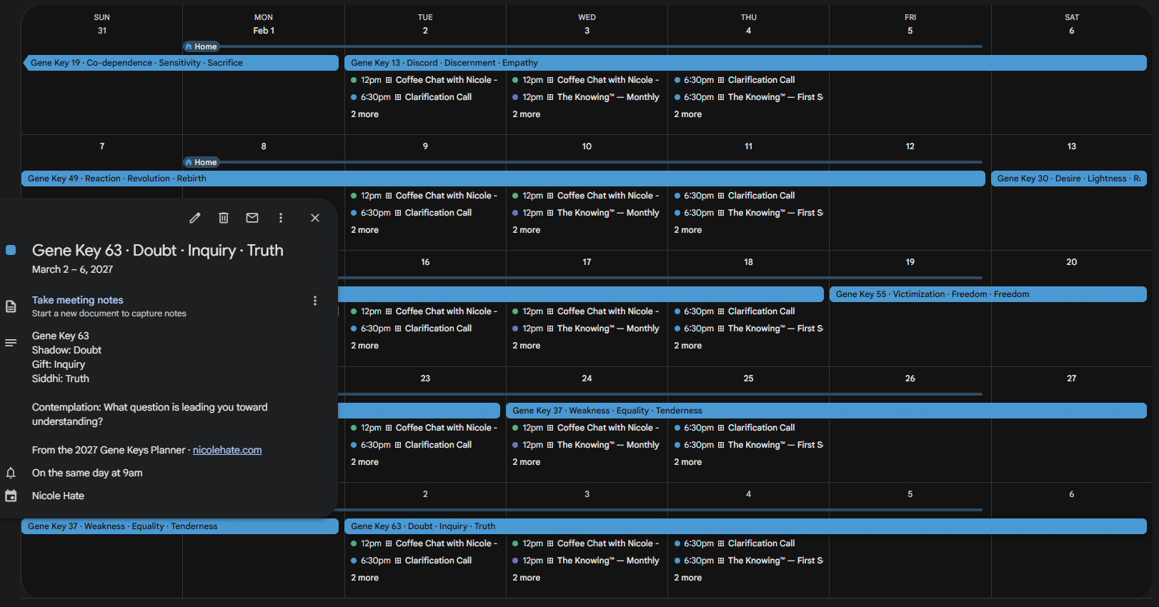2027 Gene Keys Digital Calendar by Nicole Hate 2.png